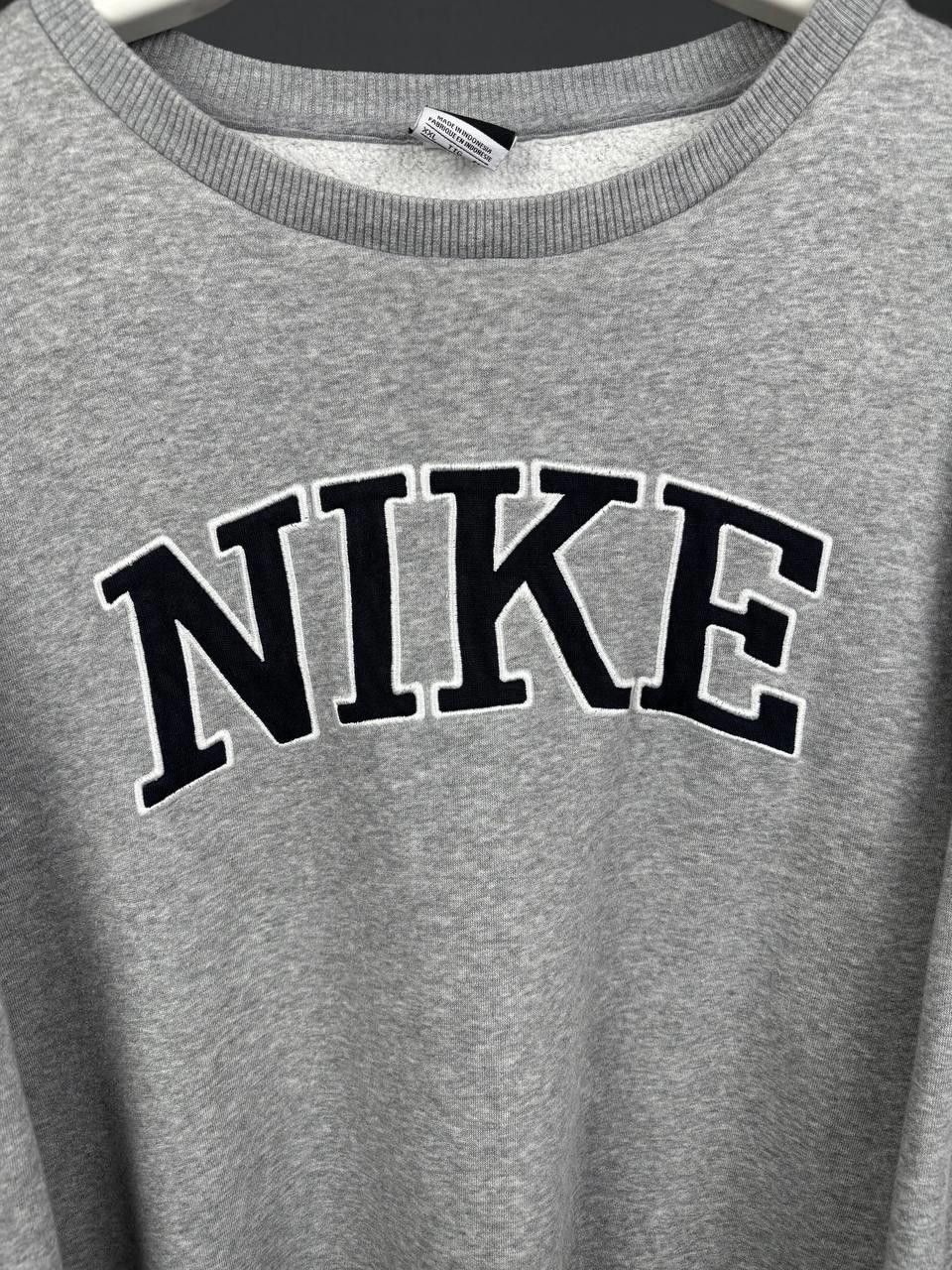 Nike Nike Sweatshirt Size XXL Gray Big Logo Vintage Size US XXL / EU 58 / 5 - 3 Thumbnail