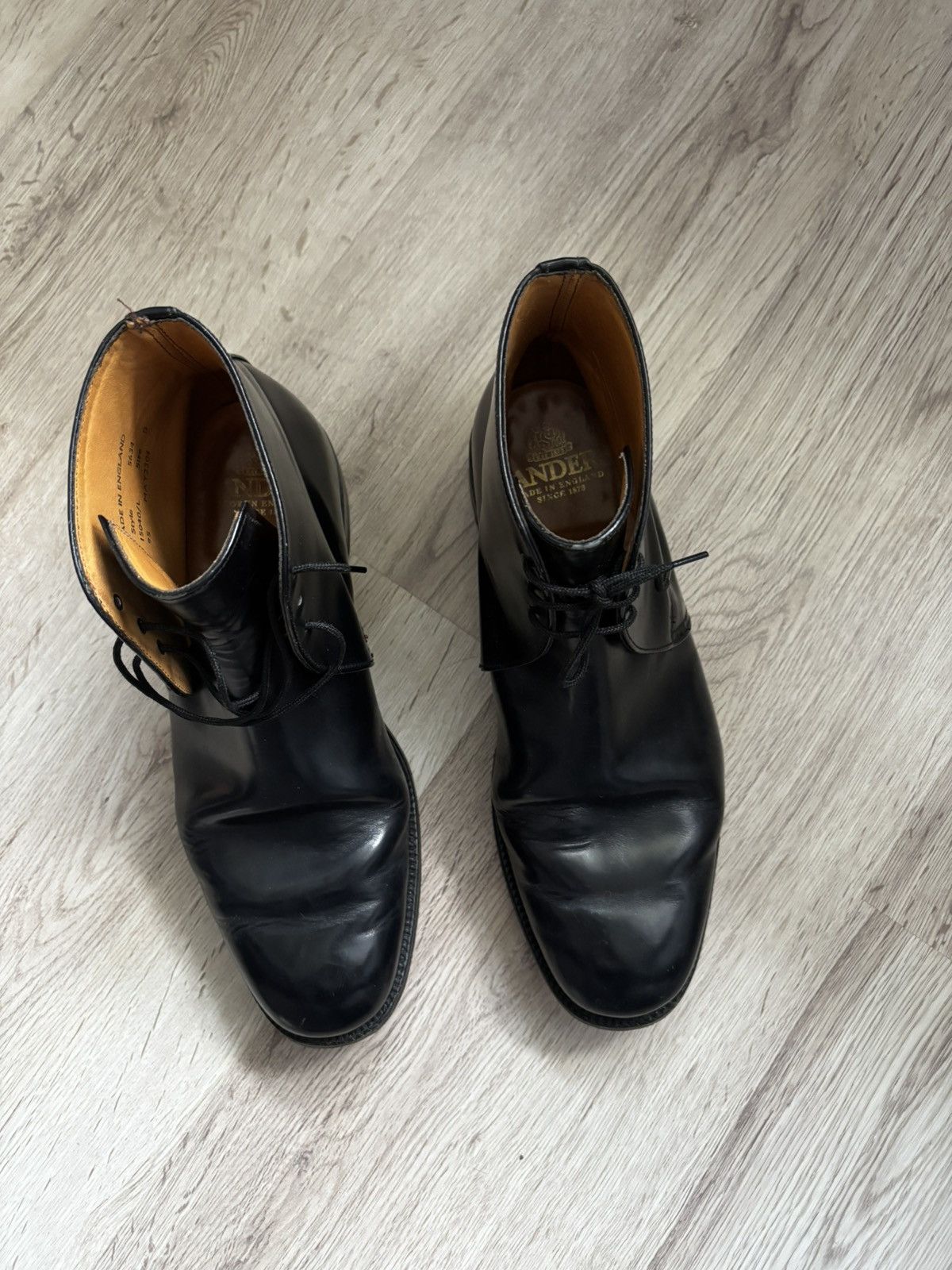 Sanders Sanders George Boots Style 5634 Black Leather Size US 10 / EU 43 - 23 Thumbnail