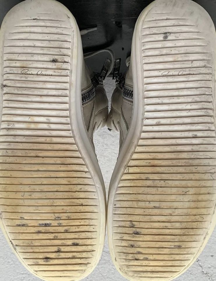Rick Owens rick owens geobasket sneakers fw16 mastodon pearl beige Size US 9 / IT 39 - 12 Thumbnail