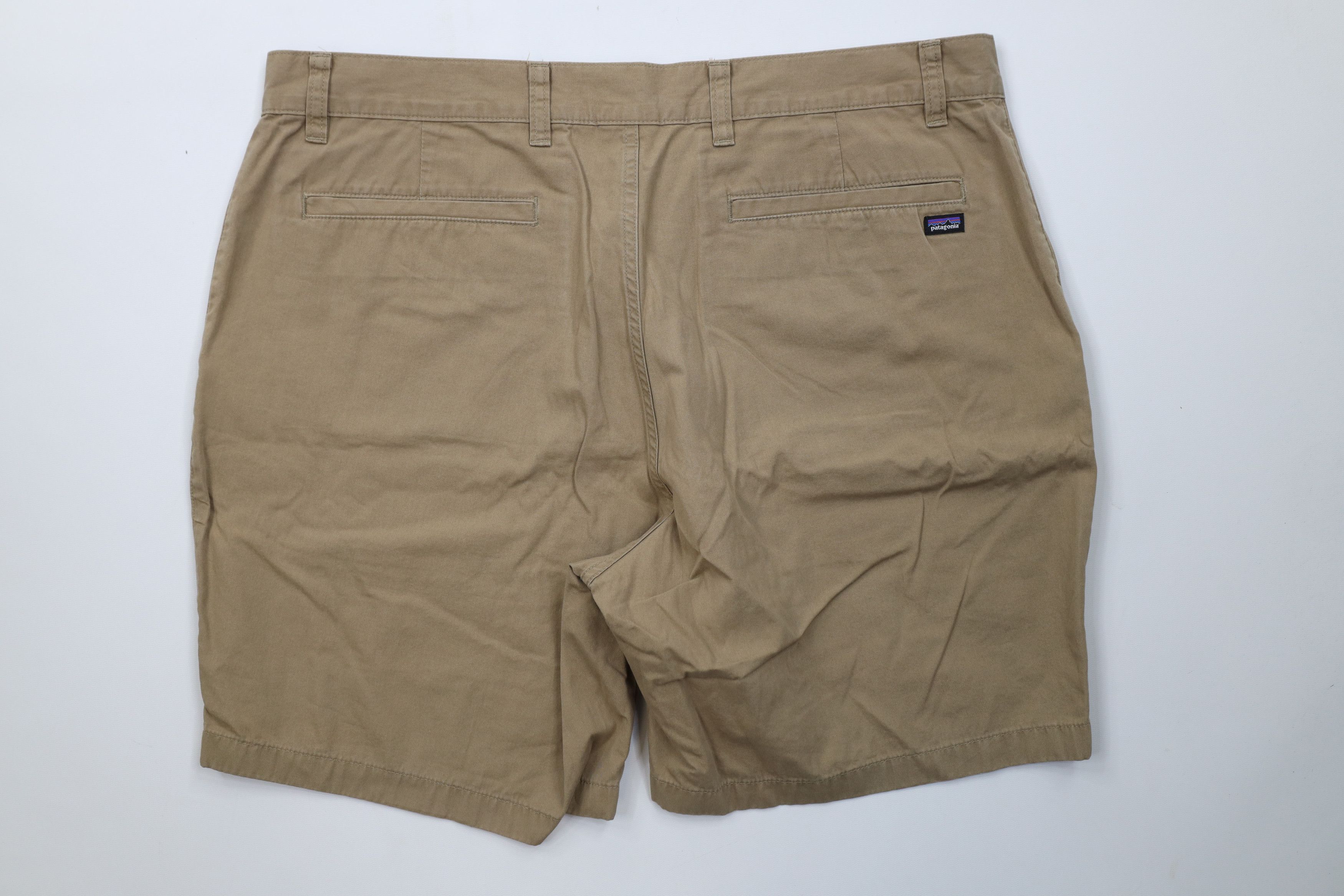 Patagonia Patagonia Knee Hiking Trekking Golf Shorts Beige Cotton Size US 38 / EU 54 - 8 Thumbnail