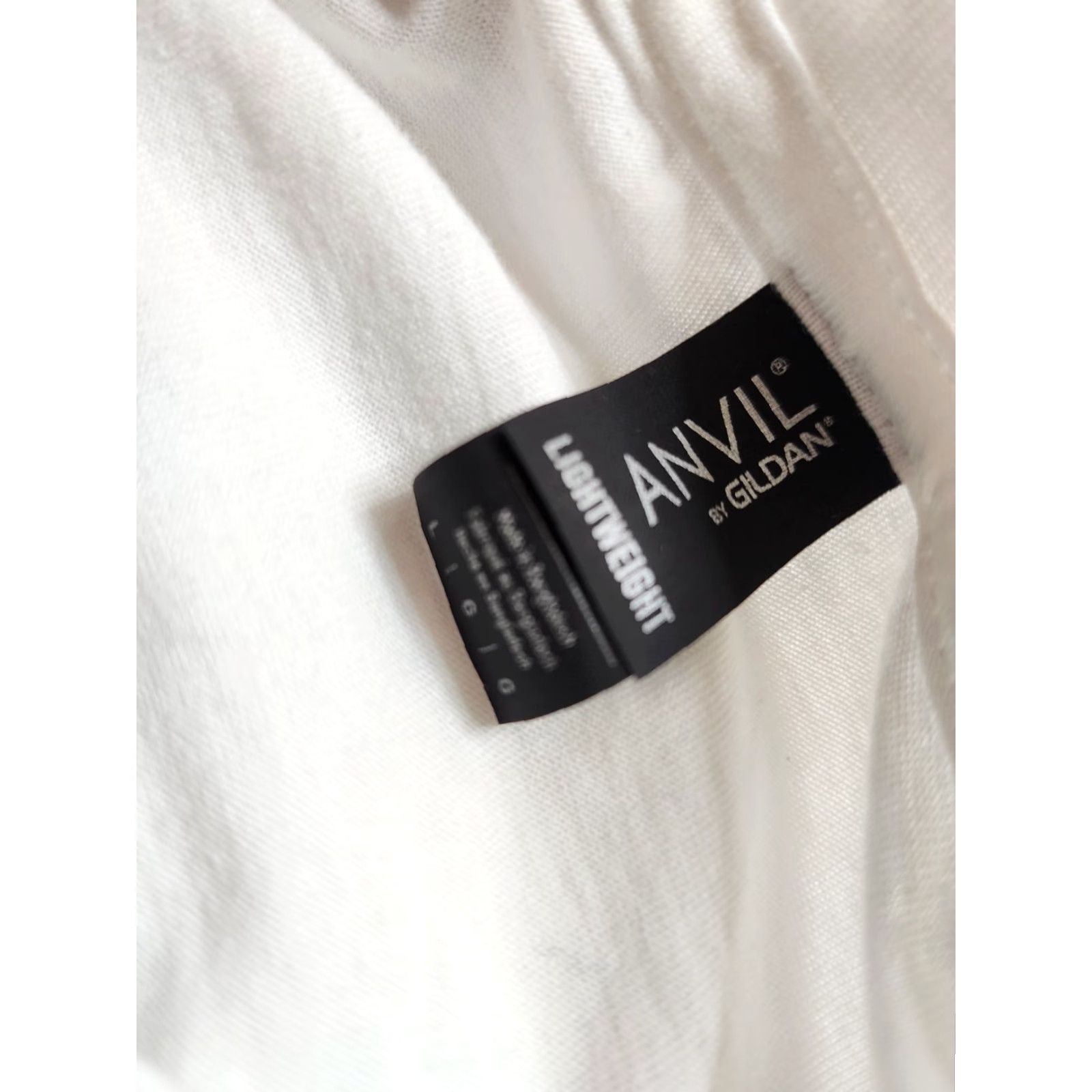 Anvil Anvil Graphic Print T Shirt Adult Large White Love Birds Mens Size US L / EU 52-54 / 3 - 4 Thumbnail