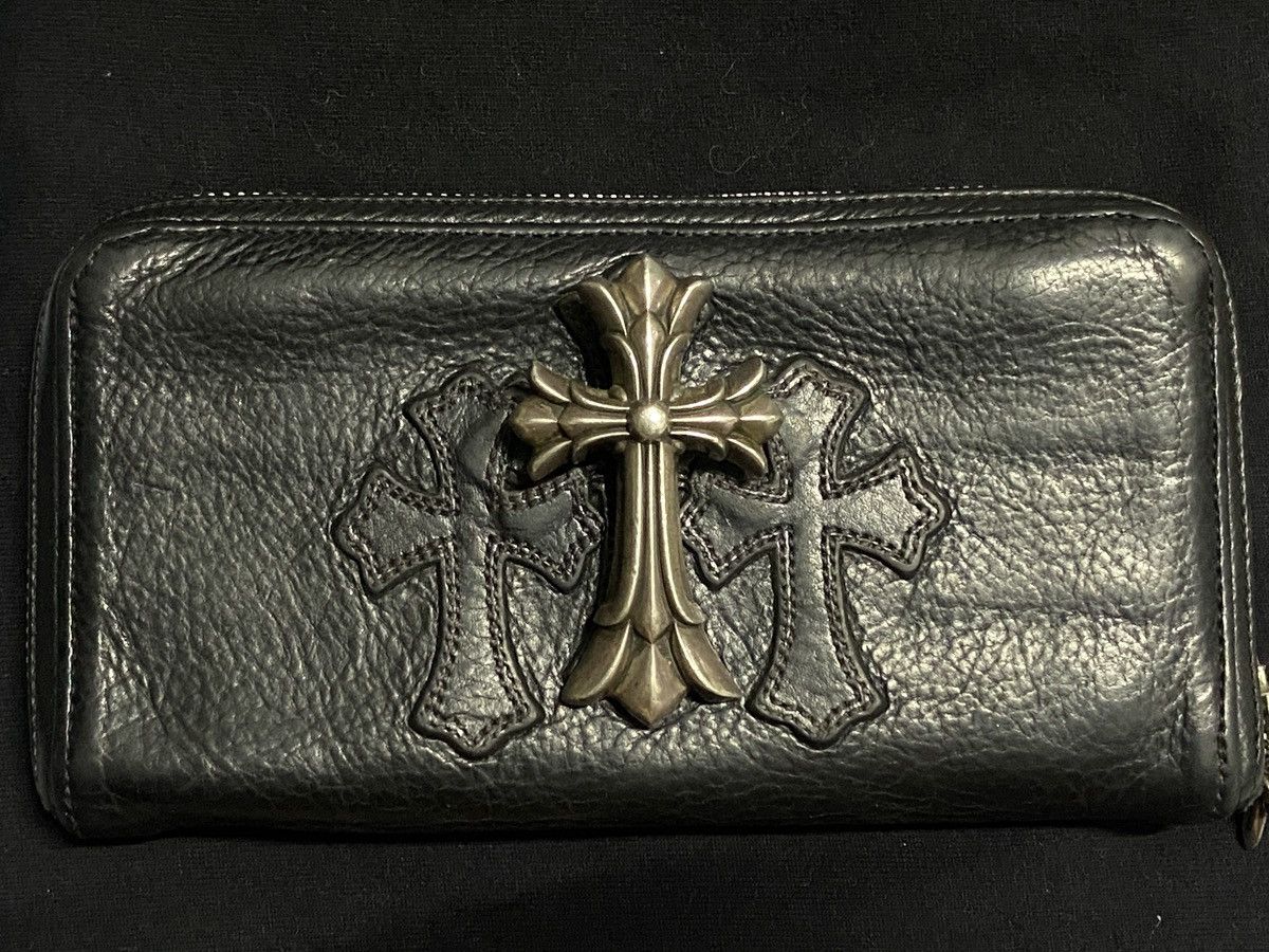 Chrome Hearts OVERSIZED LARGE - Double Cross Pendant Necklace Size ONE SIZE - 3 Thumbnail