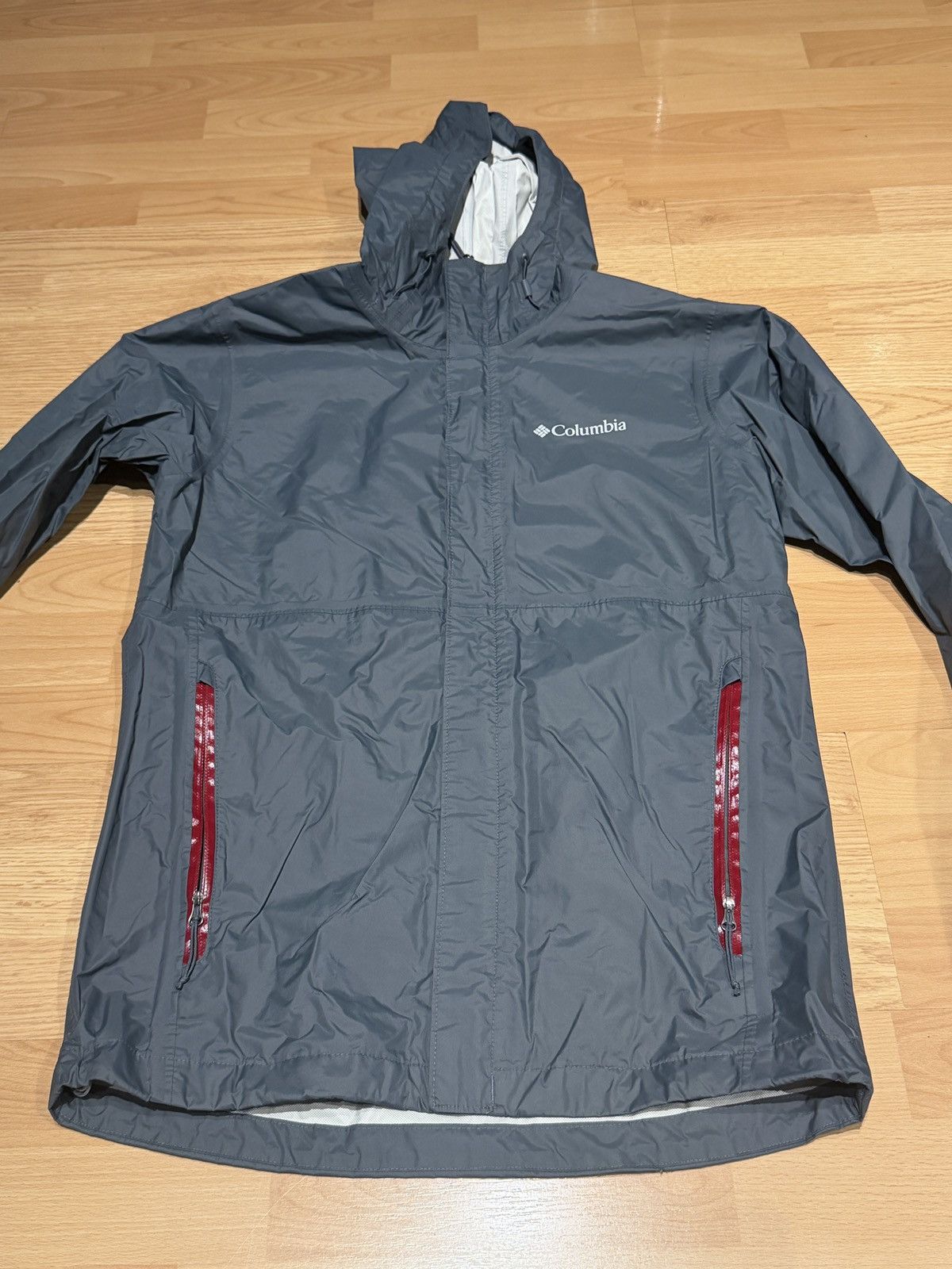 Columbia Grey Columbia Rain Jacket Size US S / EU 44-46 / 1 - 1 Thumbnail