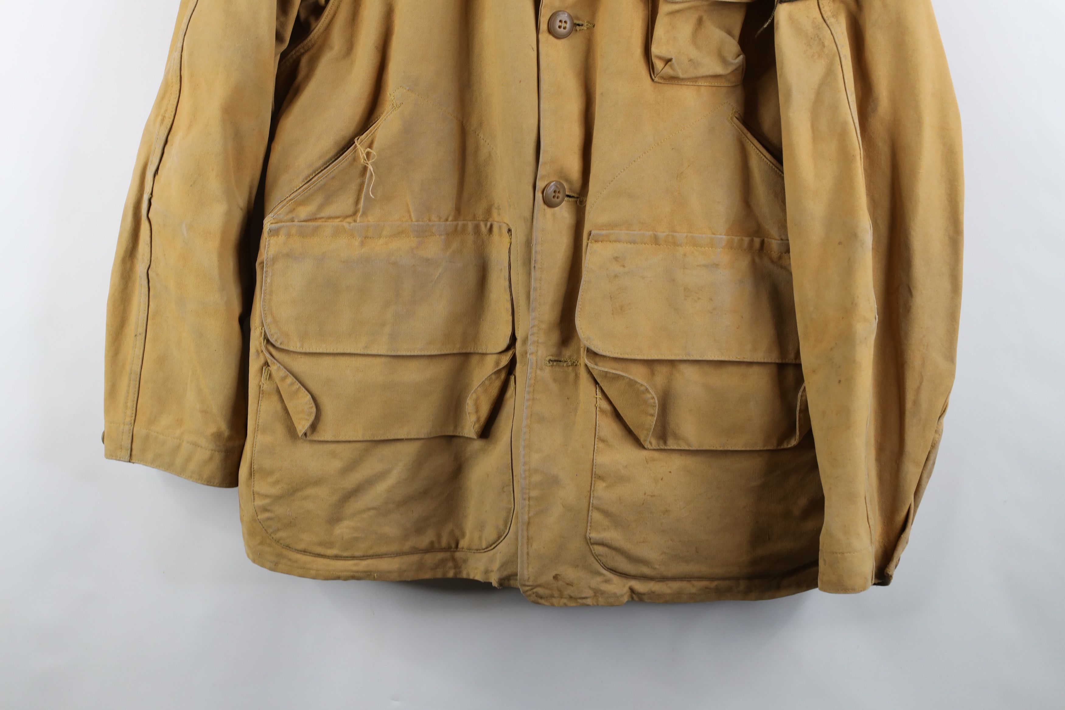 Vintage Vintage 60s Red Head Bone Dry Hunting Birding Jacket USA Size US XL / EU 56 / 4 - 3 Thumbnail