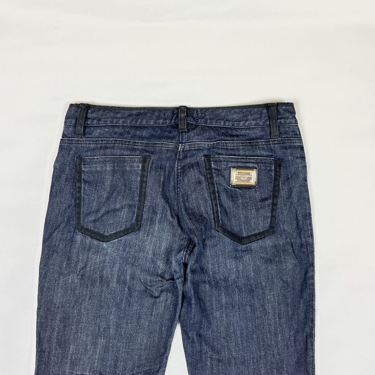 Dolce & Gabbana × Vintage Vintage women Dolce & Gabbana D&G low rise flare jeans pants Size 30" / US 8 / IT 44 - 9 Thumbnail