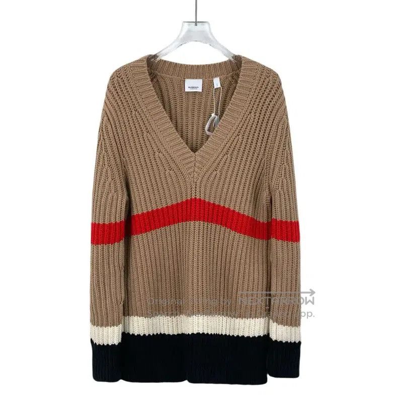Burberry Burberry Color Block Wool Women's Knit Sweater. Size S / US 4 / IT 40 - 1 Thumbnail