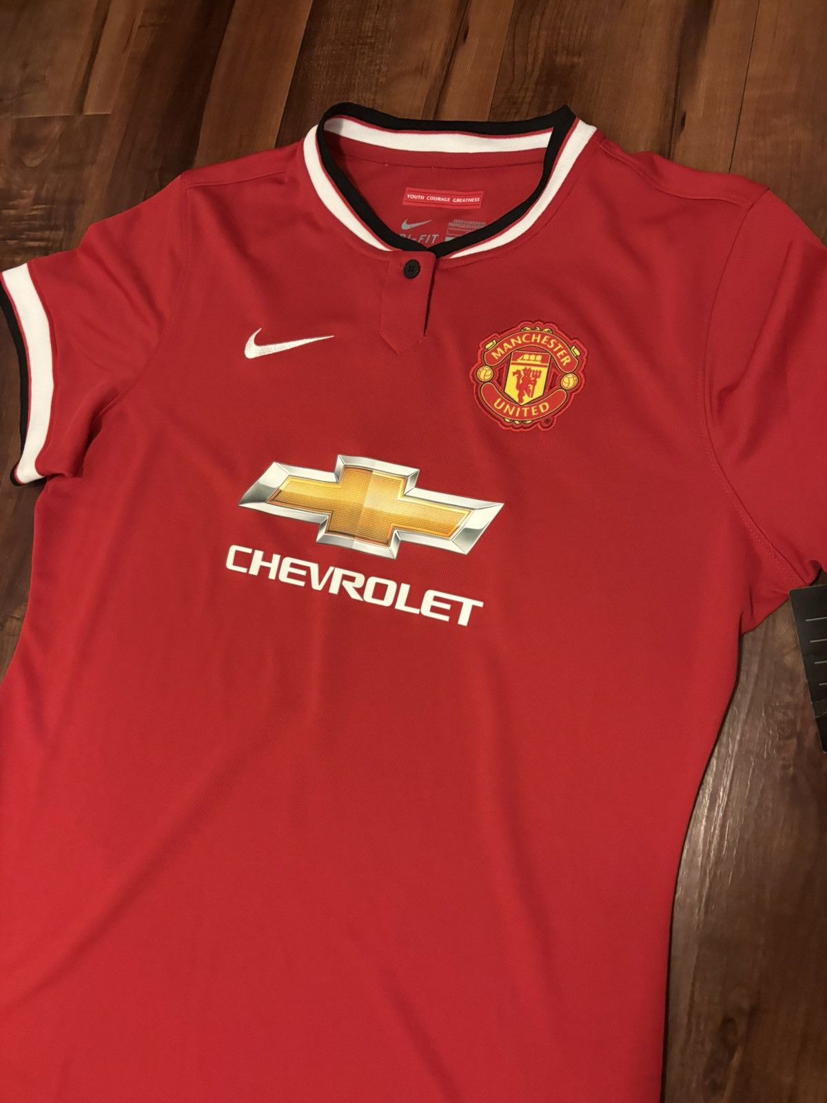 Nike Manchester United 2014-2015 Kit Size L / US 10 / IT 46 - 2 Thumbnail