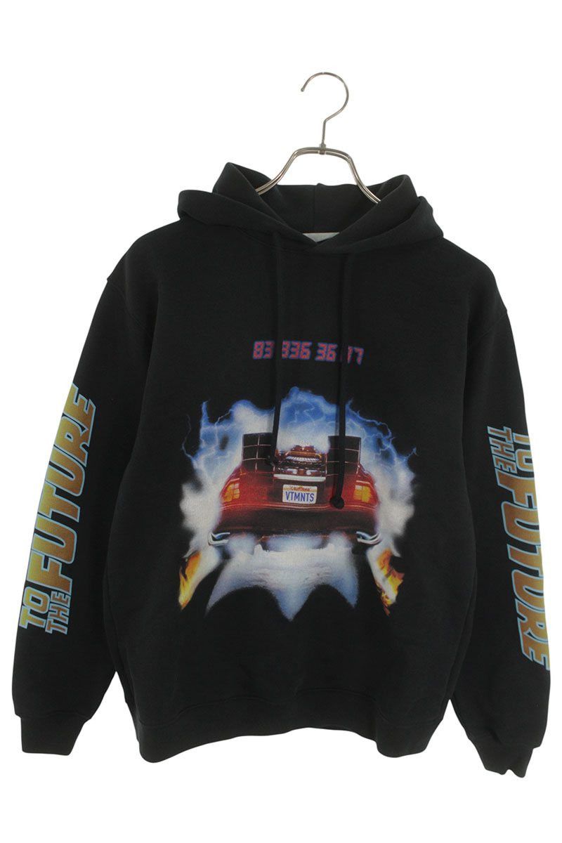 VTMNTS × Vetements VTMNTS Back to The Future Graphic Print Hoodie