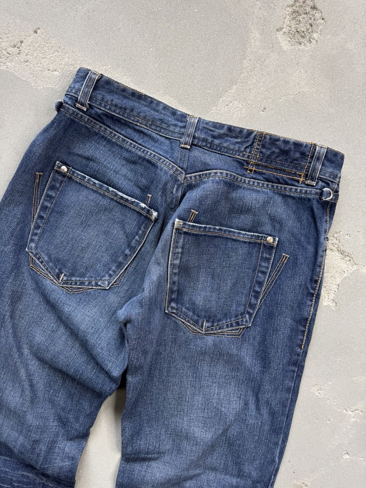 Marithe + Francois Girbaud Vintage Marithe Francois Girbaud Jeans Distressed Pants Size US 32 / EU 48 - 5 Thumbnail
