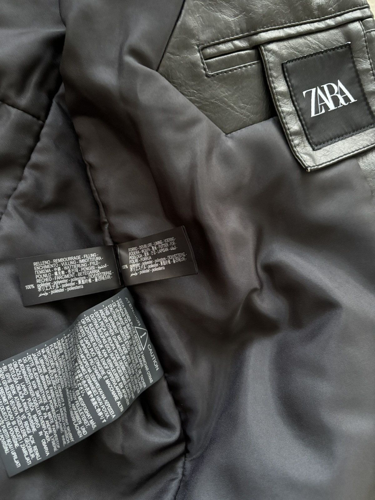 Zara Zara Leather Jacket Size US L / EU 52-54 / 3 - 5 Thumbnail
