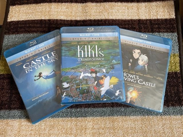 Other Studio Ghibli Film Blu-ray + DVD 3 Movie Collection Set Size ONE SIZE - 2 Thumbnail