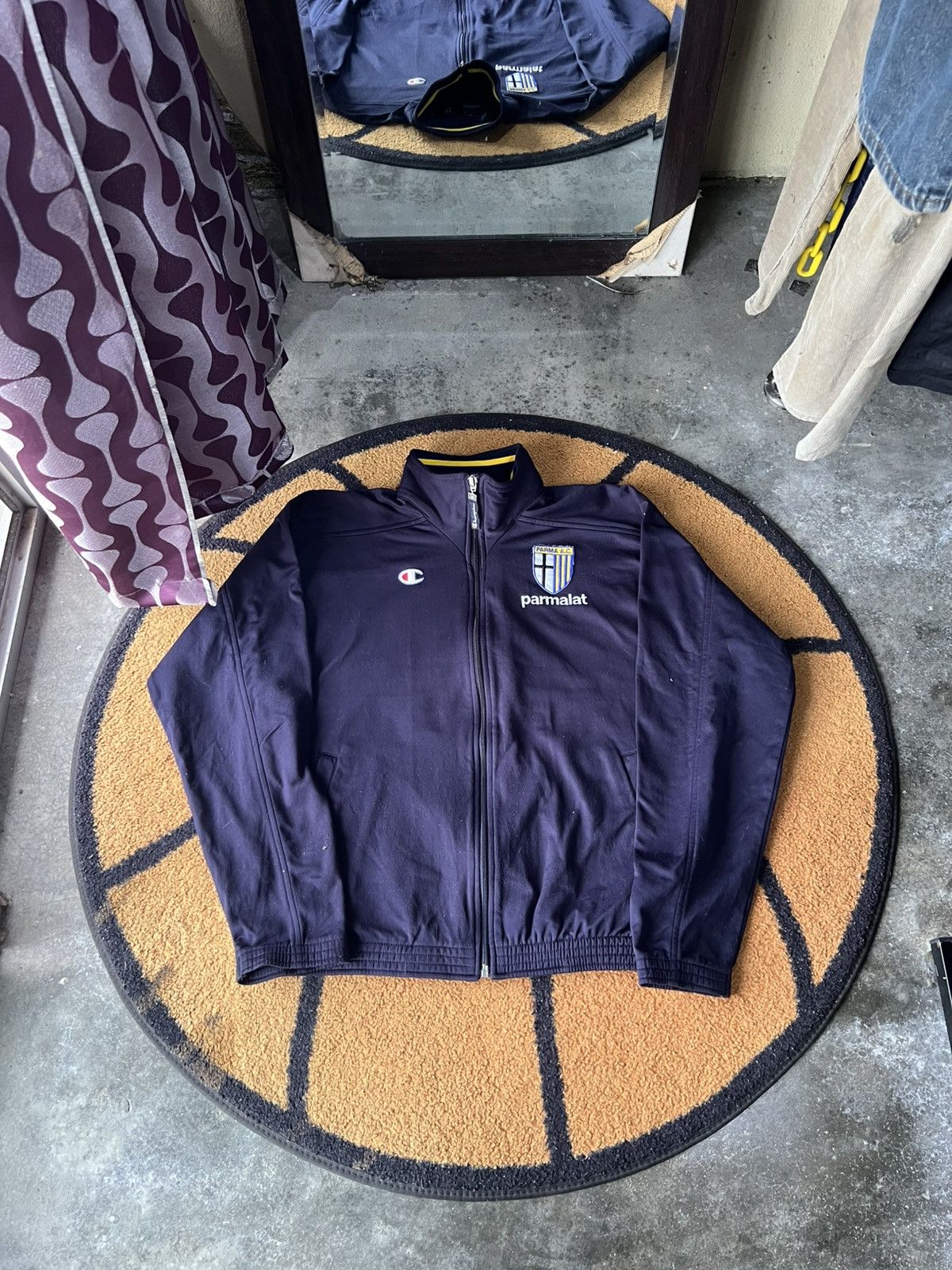Champion 🔥Vintage Champion Parmalat Zipper Jacket Size US M / EU 48-50 / 2 - 1 Thumbnail