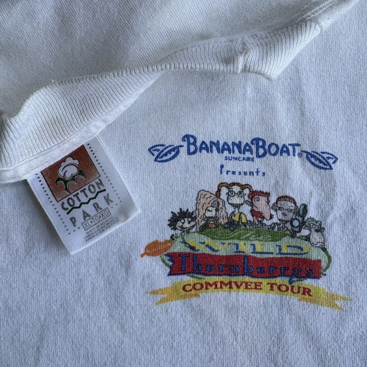 Nickelodeon Vintage Cartoon Tee Nickelodeon The Wild Thornberrys Family Size US XL / EU 56 / 4 - 4 Thumbnail