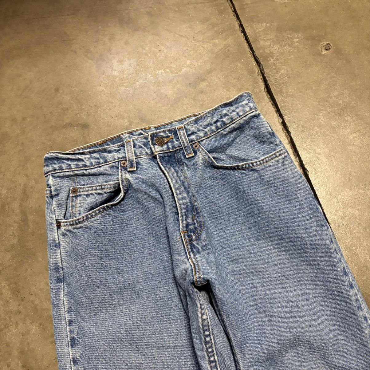 Levi's Vintage Levis 565 Orange Tag Wide Leg Baggy Denim Jeans 90s Size US 29 - 5 Thumbnail
