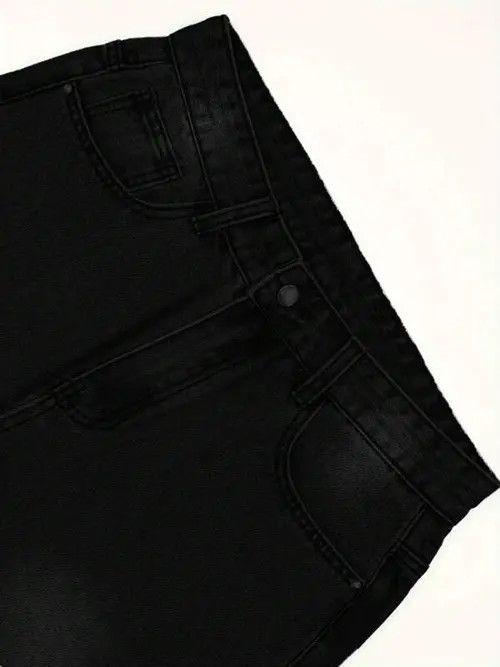Jean VINTAGE washed retro 90s denim jeans Size US 34 / EU 50 - 4 Thumbnail
