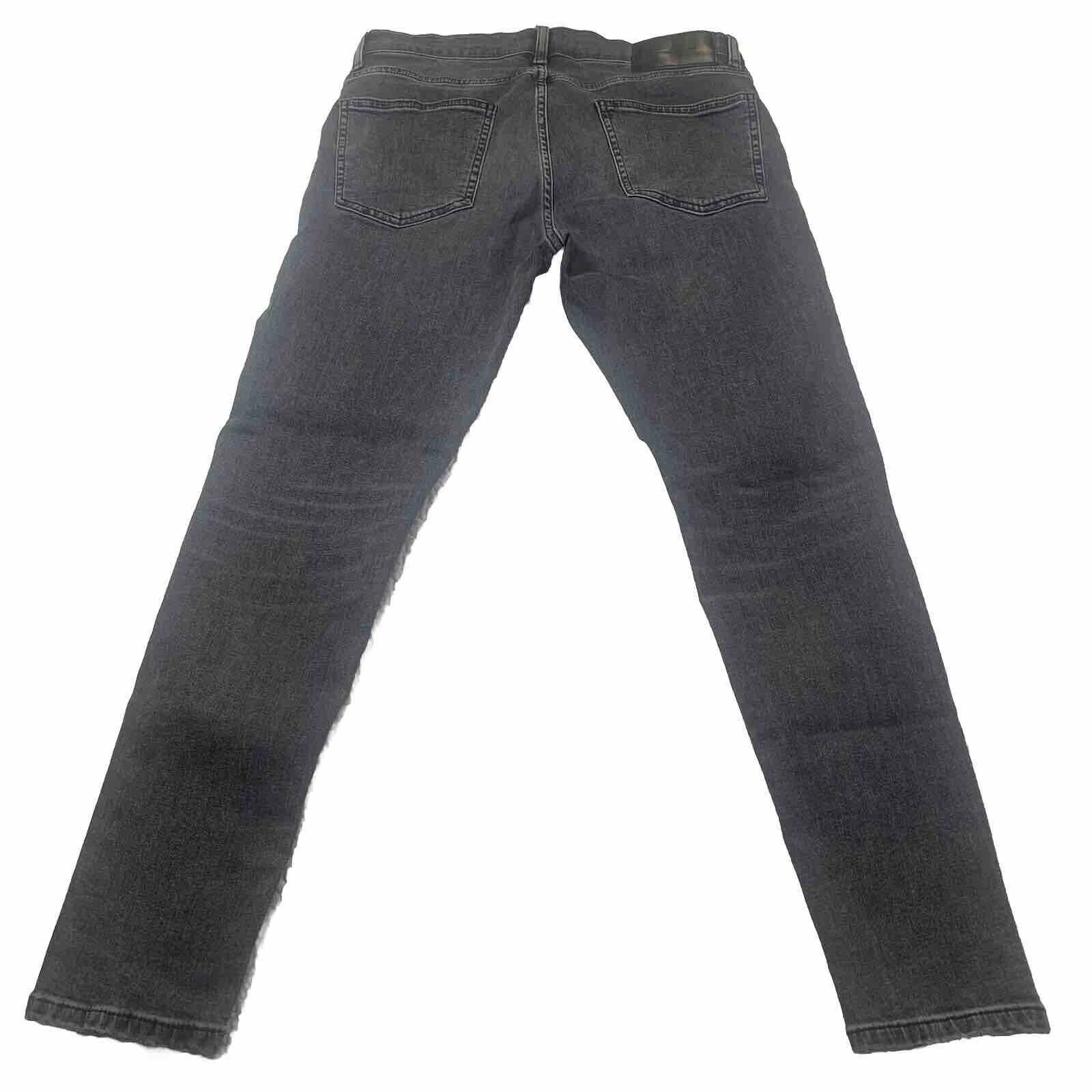 Zara Zara Jeans Men 32 Black Denim Medium Wash Pants Size US 32 / EU 48 - 3 Thumbnail