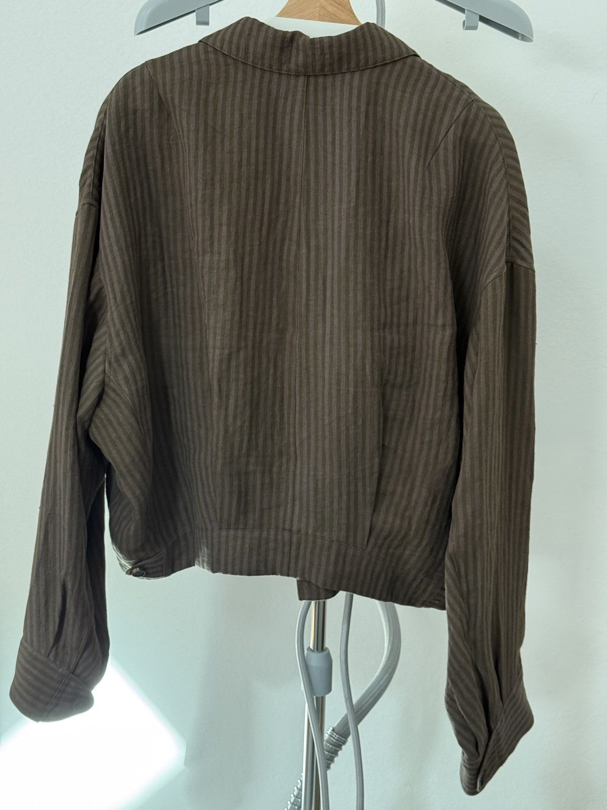 Ziggy Chen Ziggy Chen stripe bomber jacket Size US M / EU 48-50 / 2 - 2 Thumbnail