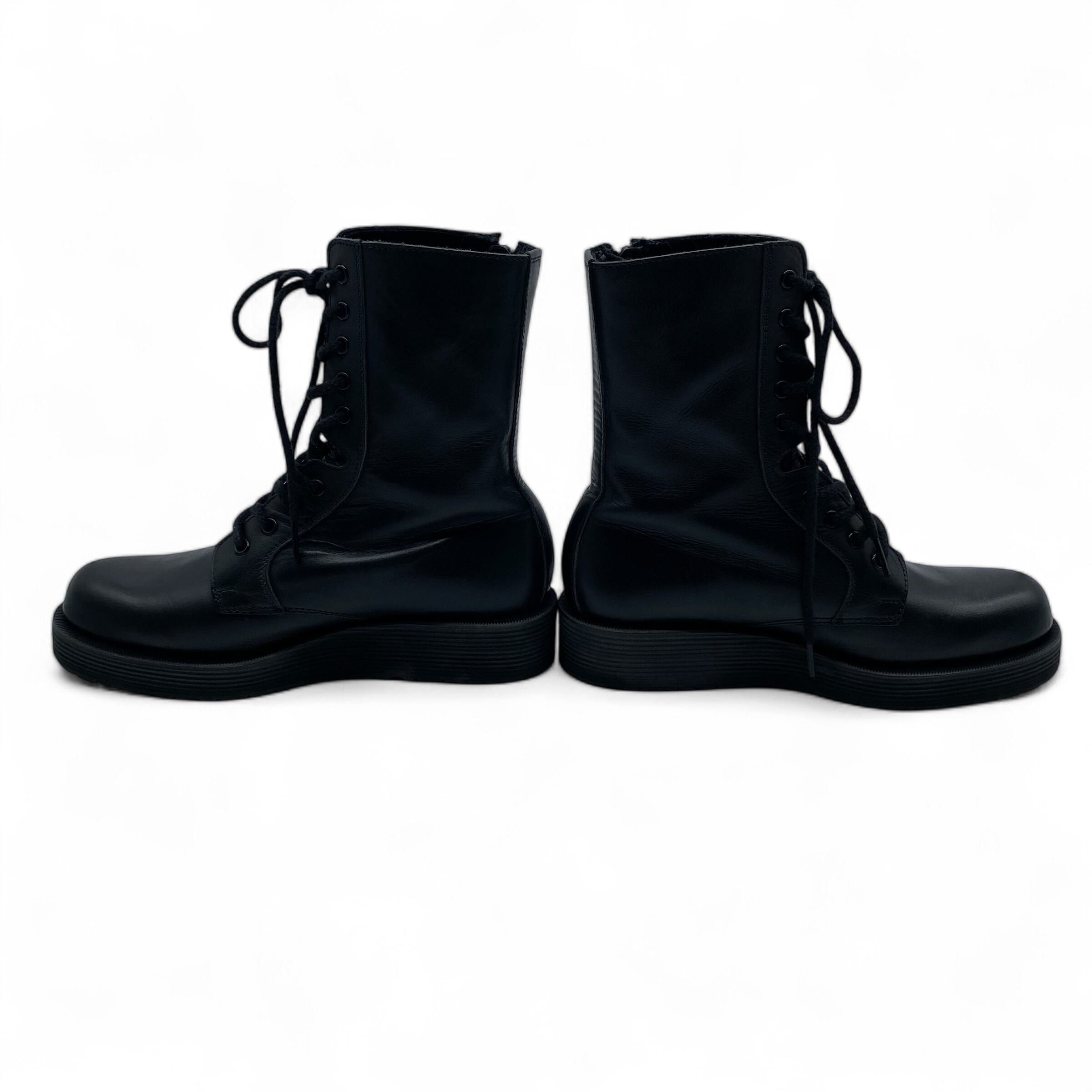 Yohji Yamamoto Yohji Yamamoto Leather Biker Boots US6.0 Size US 6 / IT 36 - 4 Thumbnail