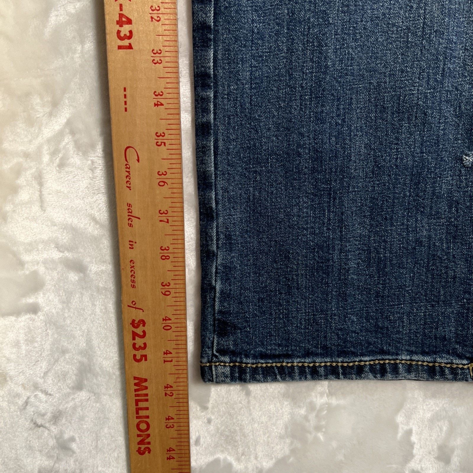 Wrangler Wrangler Jeans Mens 32x34 Retro Slim Boot Leg Blue Denim Size US 32 / EU 48 - 12 Thumbnail