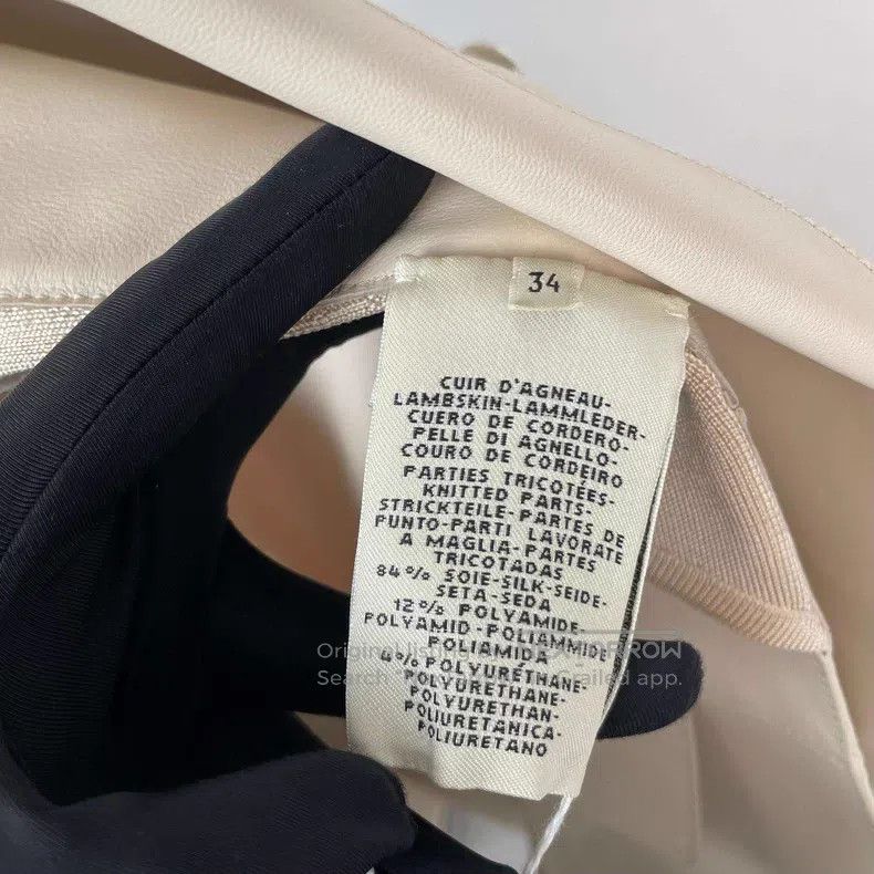 Hermes Hermes Full Leather Vest White Size XXS / US 00 / IT 34 - 6 Thumbnail