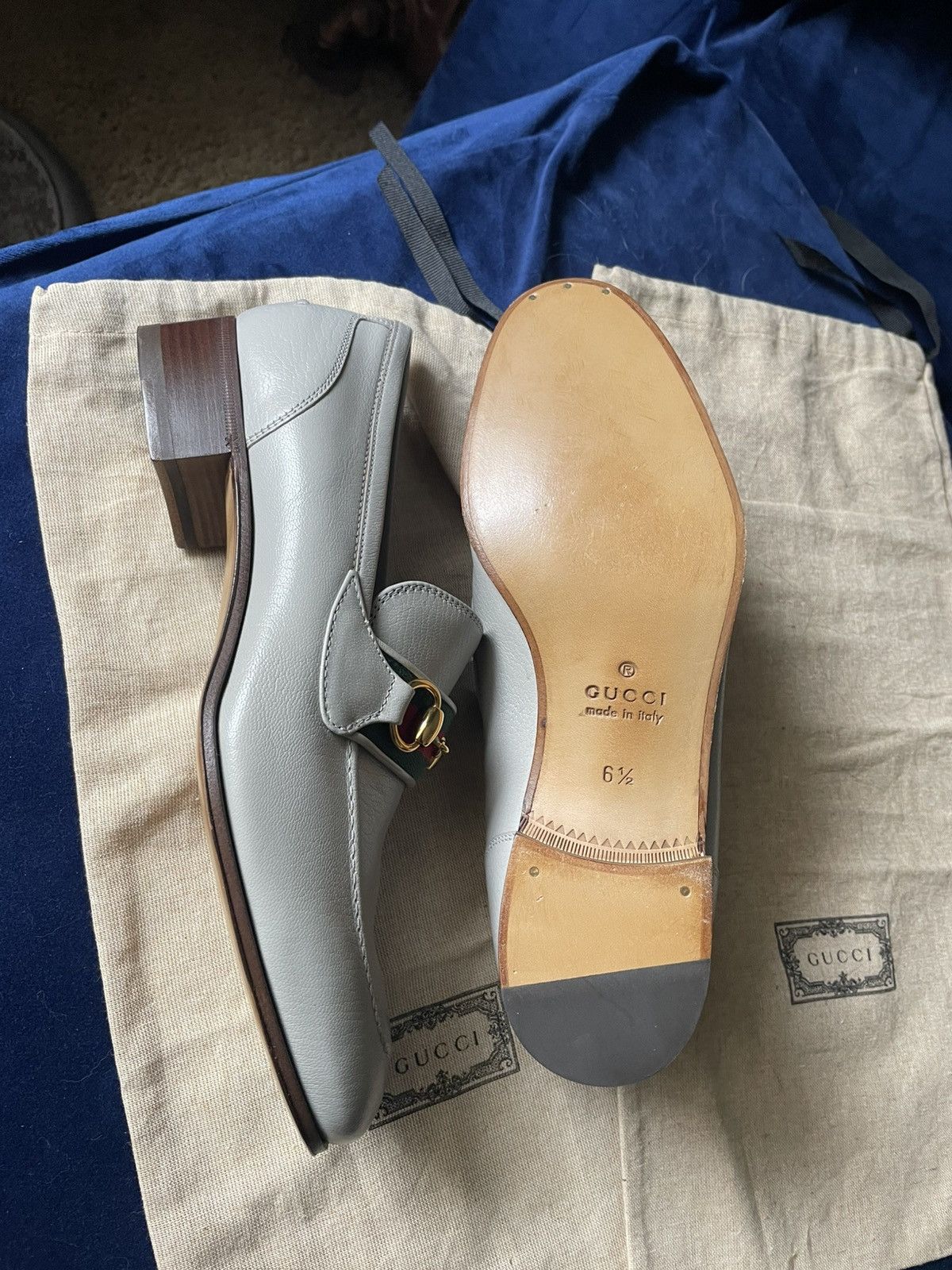 Gucci Gucci leather loafer Size US 7.5 / EU 40-41 - 2 Thumbnail