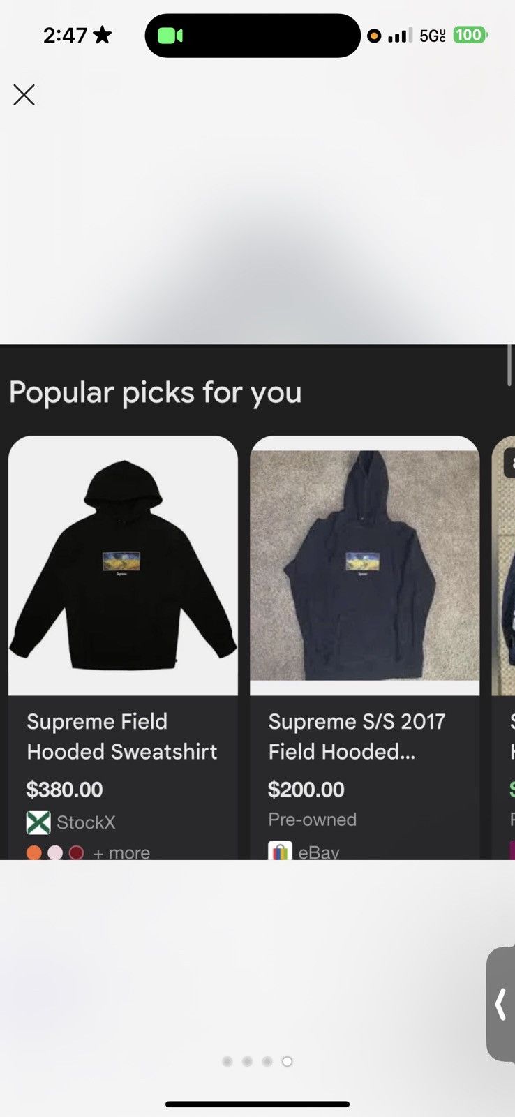 Supreme Supreme hoodie Size US S / EU 44-46 / 1 - 4 Thumbnail
