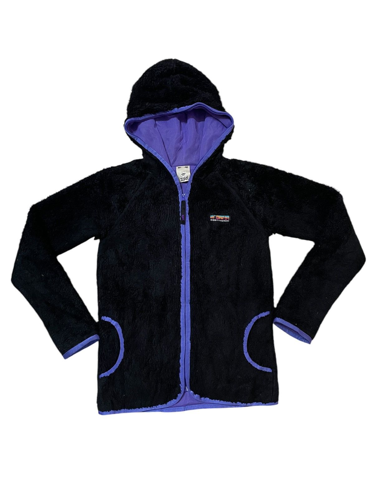 Japanese Brand × White Mountaineering × Xlarge X-Girl Japan White Mountaineering Pile Fleece Hooded jacket Size US S / EU 44-46 / 1 - 1 Thumbnail