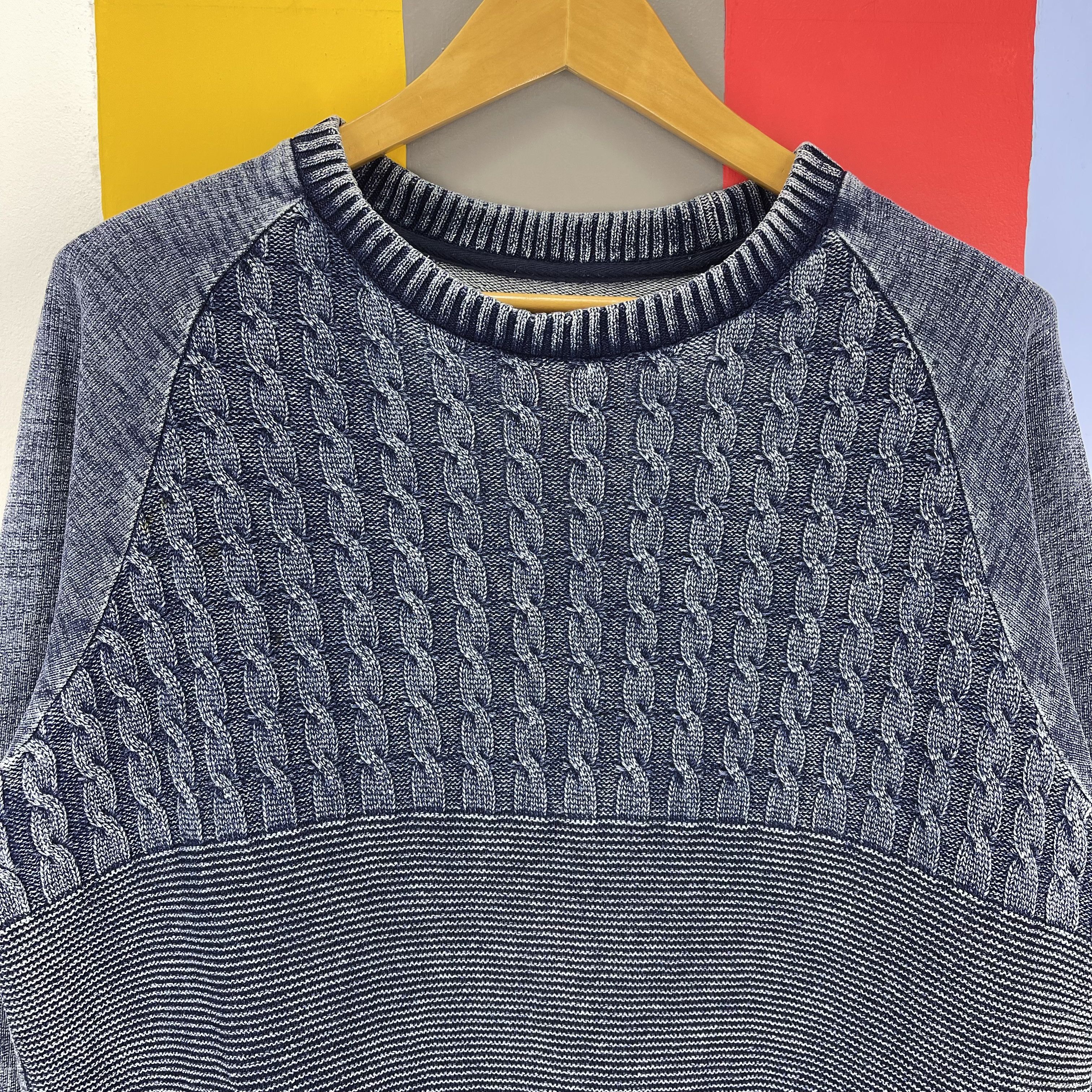 Japanese Brand ELKEX Woven Knit Sweatshirt #2012/13 Size US L / EU 52-54 / 3 - 2 Thumbnail