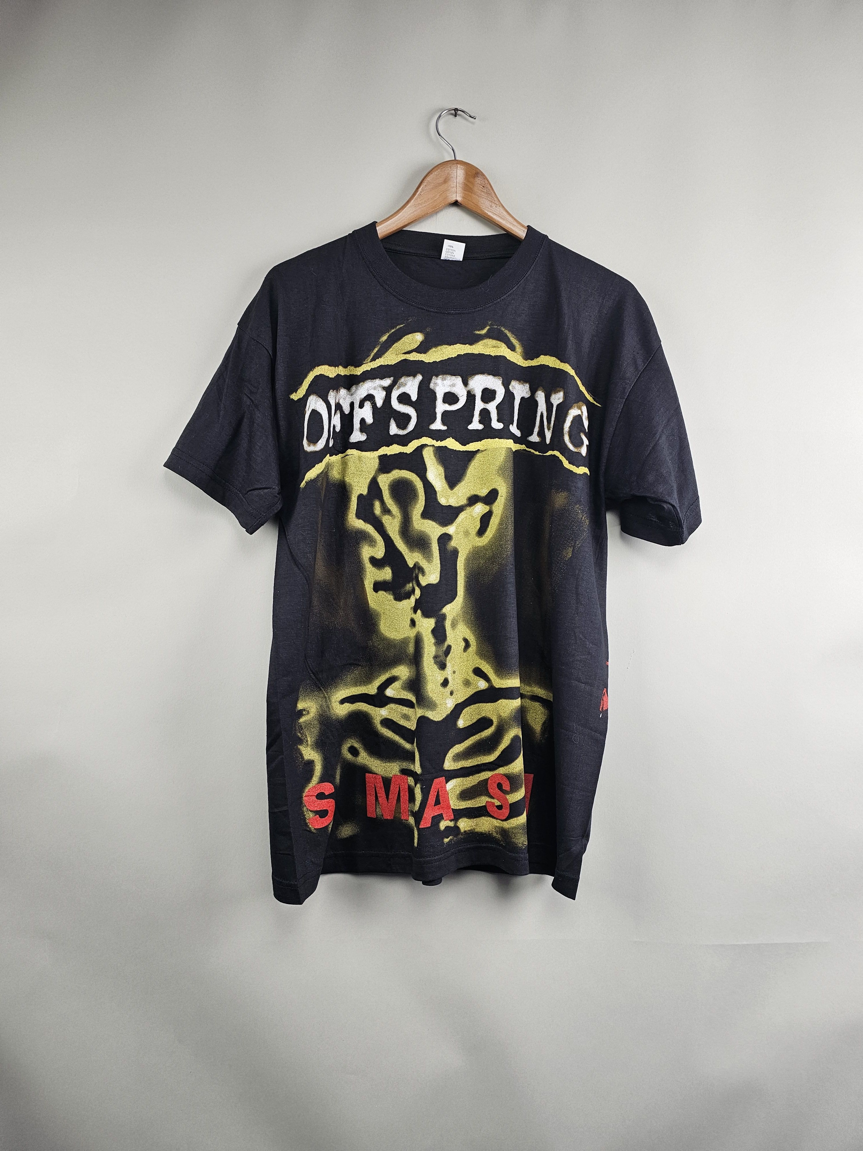 90s OFFSPRING SMASH プロモ Tシャツ USA製 黒 早割クーポン - トップス