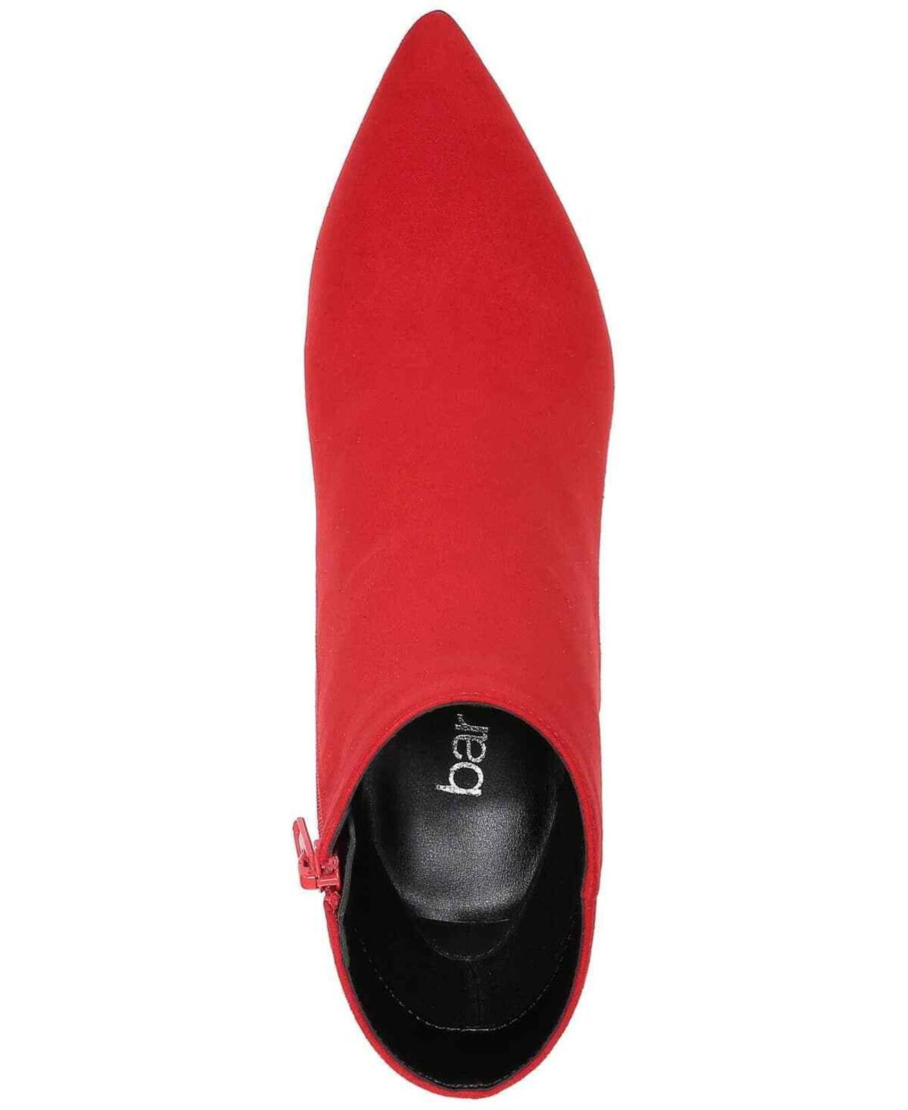 Bar III Bar III Women's Red Asya Flared Booties - 6.5 - Red Size US 6.5 / IT 36.5 - 4 Thumbnail