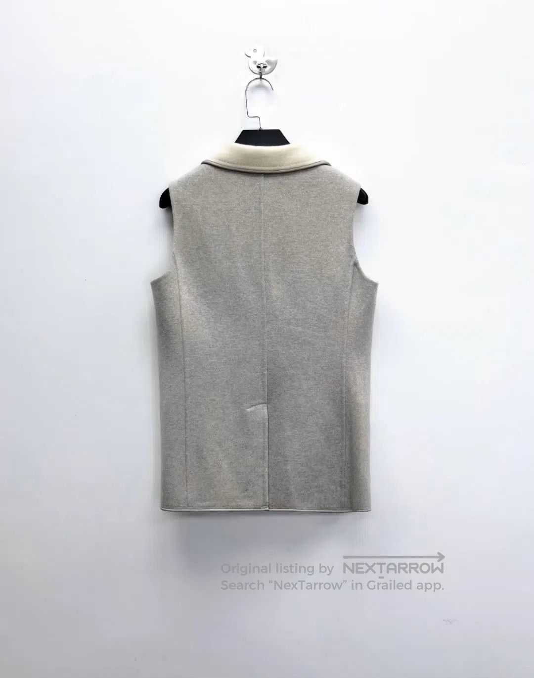 Loro Piana LORO PIANA SS25 New Arrival Light Grey Cashmere Vest| Size US S / EU 44-46 / 1 - 2 Thumbnail