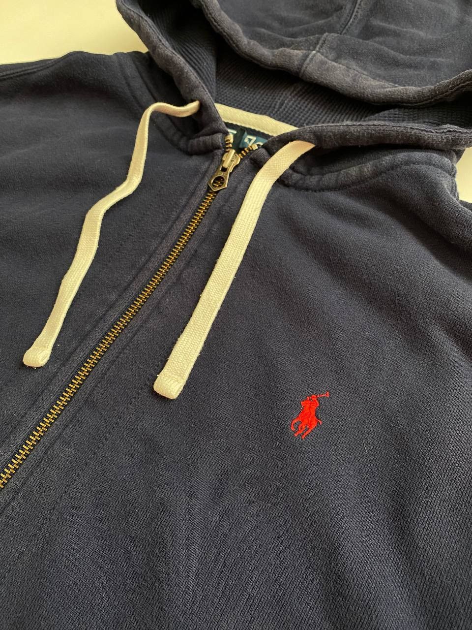 Polo Ralph Lauren × Vintage Vintage Polo Ralph Lauren Y2K Zip UP Hoodie Faded Size US XXL / EU 58 / 5 - 2 Thumbnail