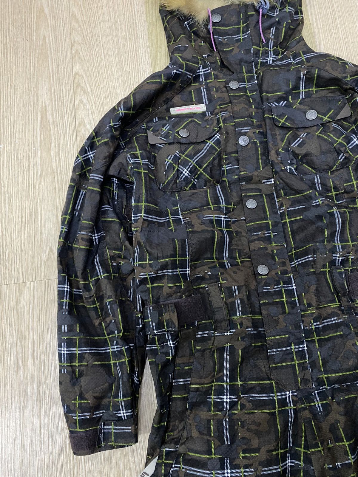 Japanese Brand Estivo racoon fur hood coveralls Size S / US 4 / IT 40 - 4 Thumbnail