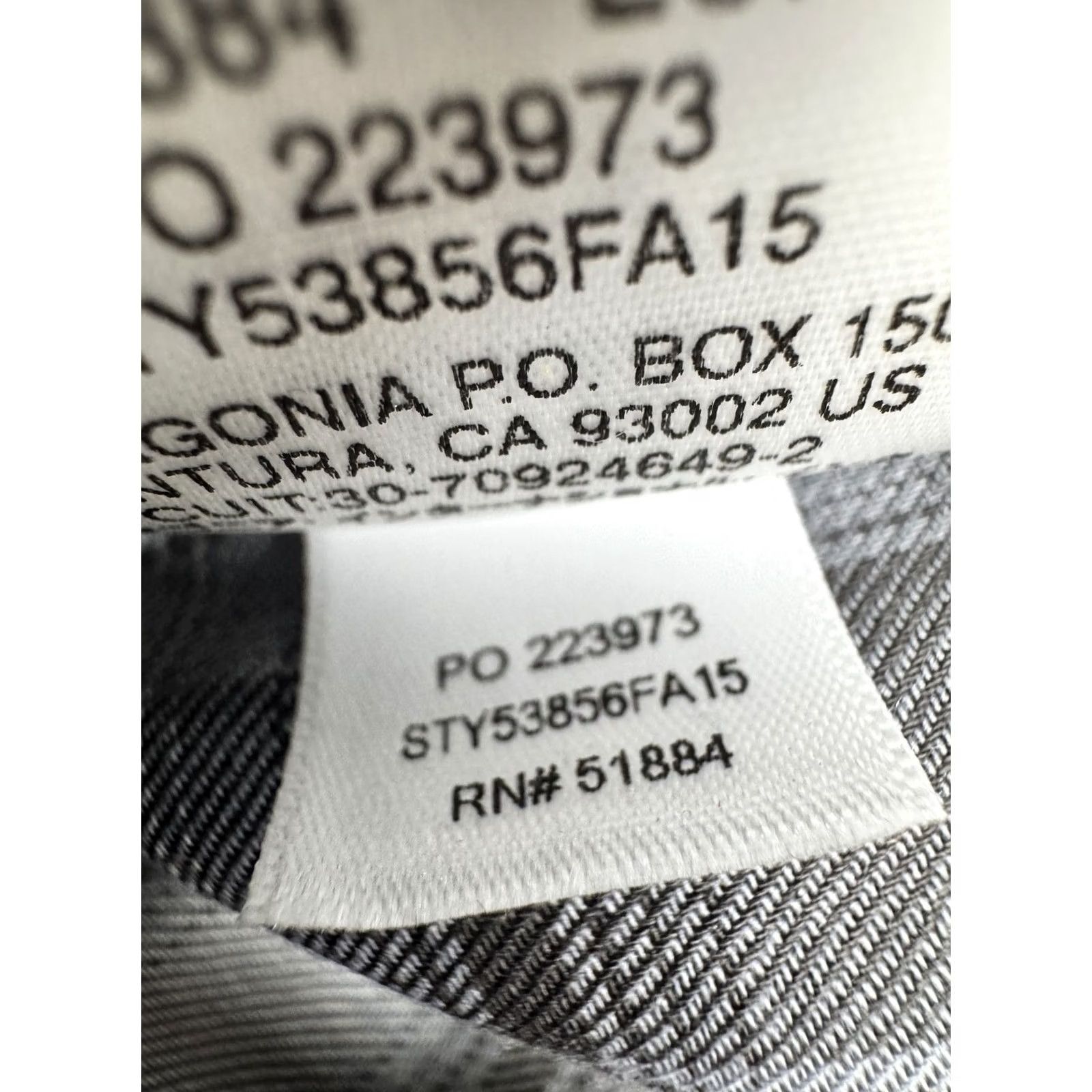 Patagonia Patagonia Men's Long Sleeve Shirt Plaid M Gray Black Off-White Pockets Button Casual Size US M / EU 48-50 / 2 - 6 Thumbnail