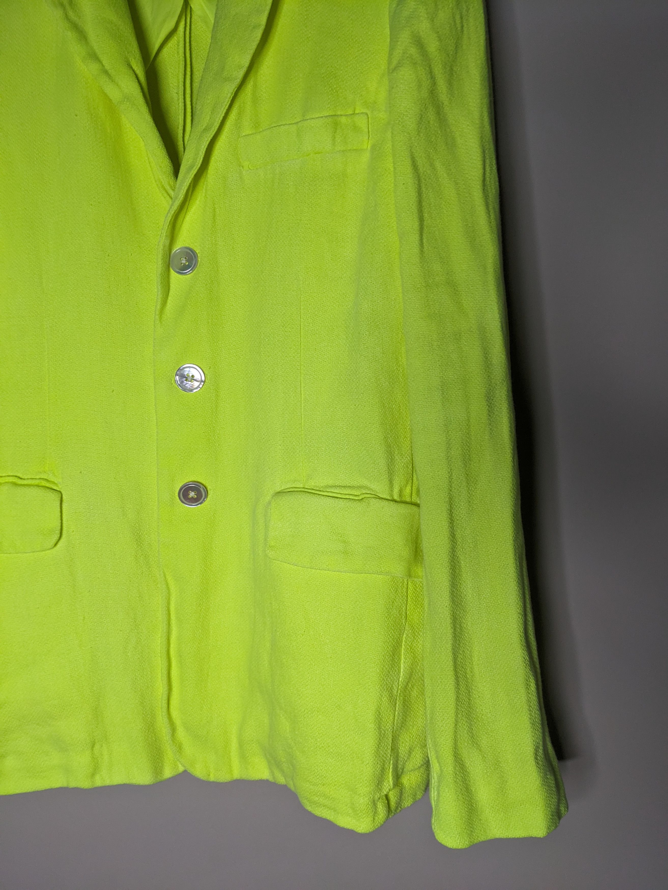 Polo Ralph Lauren Polo Ralph Lauren Linen Blazer Jacket Size 8 Chartreuse Size M / US 6-8 / IT 42-44 - 2 Thumbnail
