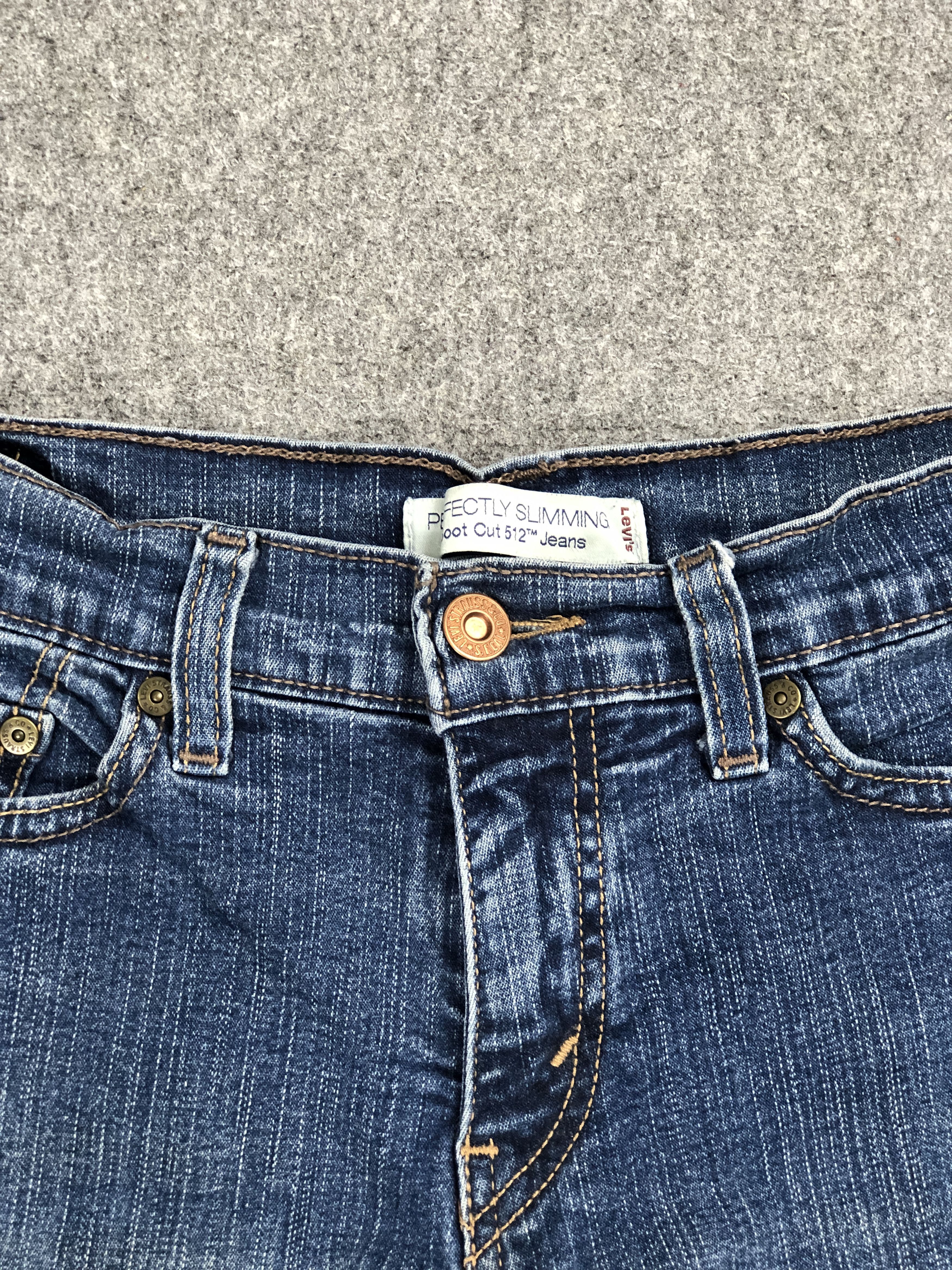 Levi's Vintage Levis 512 Bootcut Women Jeans DP2247 Size US 27 - 9 Thumbnail