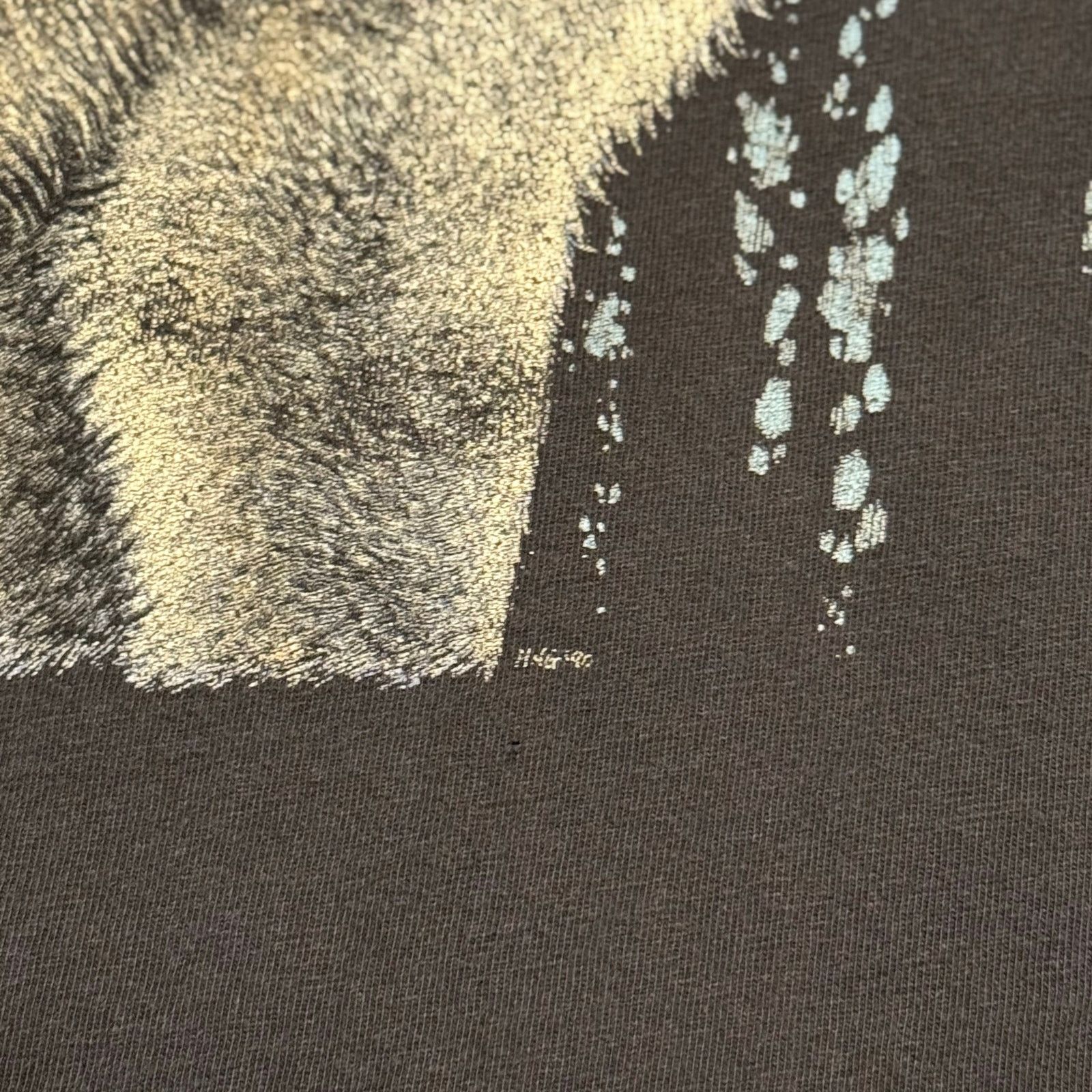 Habitat 1990 Habitat Gregg Murray Wolf Graphic Tee Size US XL / EU 56 / 4 - 3 Thumbnail