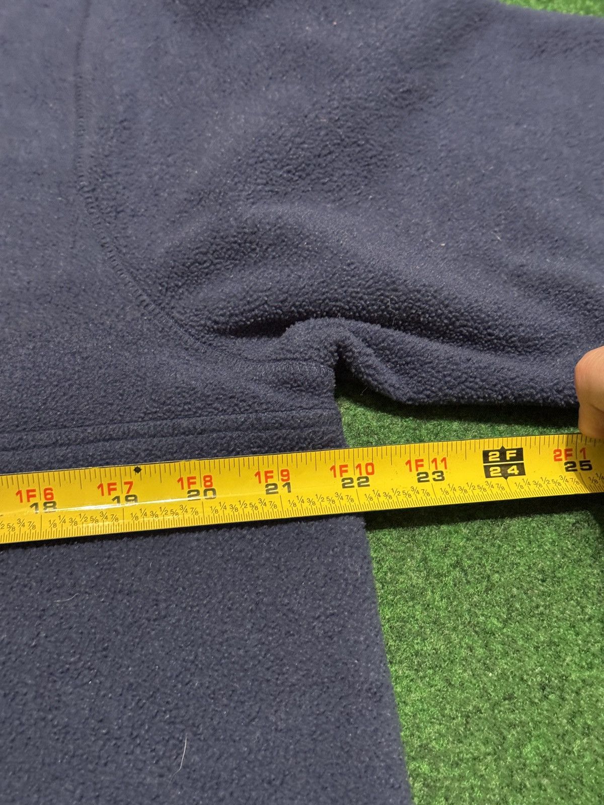 Disney Vintage Winnie The Pooh 1/4 Zip Blue Fleece Med Sweatshirt Size M / US 6-8 / IT 42-44 - 6 Thumbnail