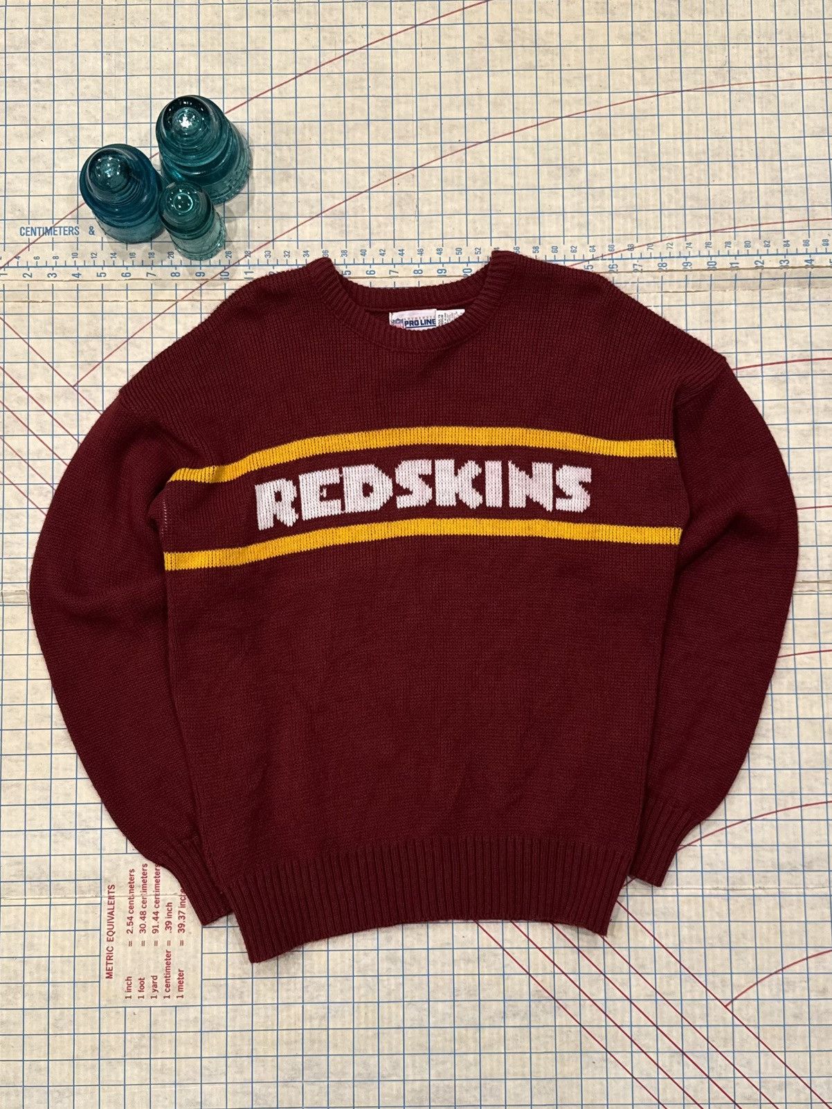 NFL Vintage Cliff Engle Washington Redskins Knit Sweater Size M Size US M / EU 48-50 / 2 - 1 Thumbnail