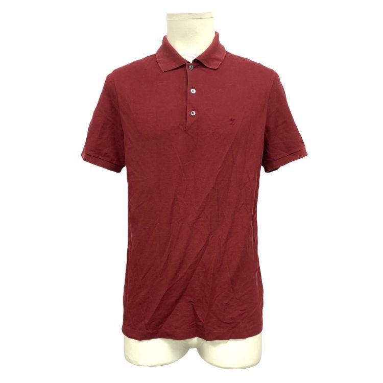 Louis Vuitton Louis Vuitton Red Polo Shirt Size L Size US L / EU 52-54 / 3 - 1 Thumbnail