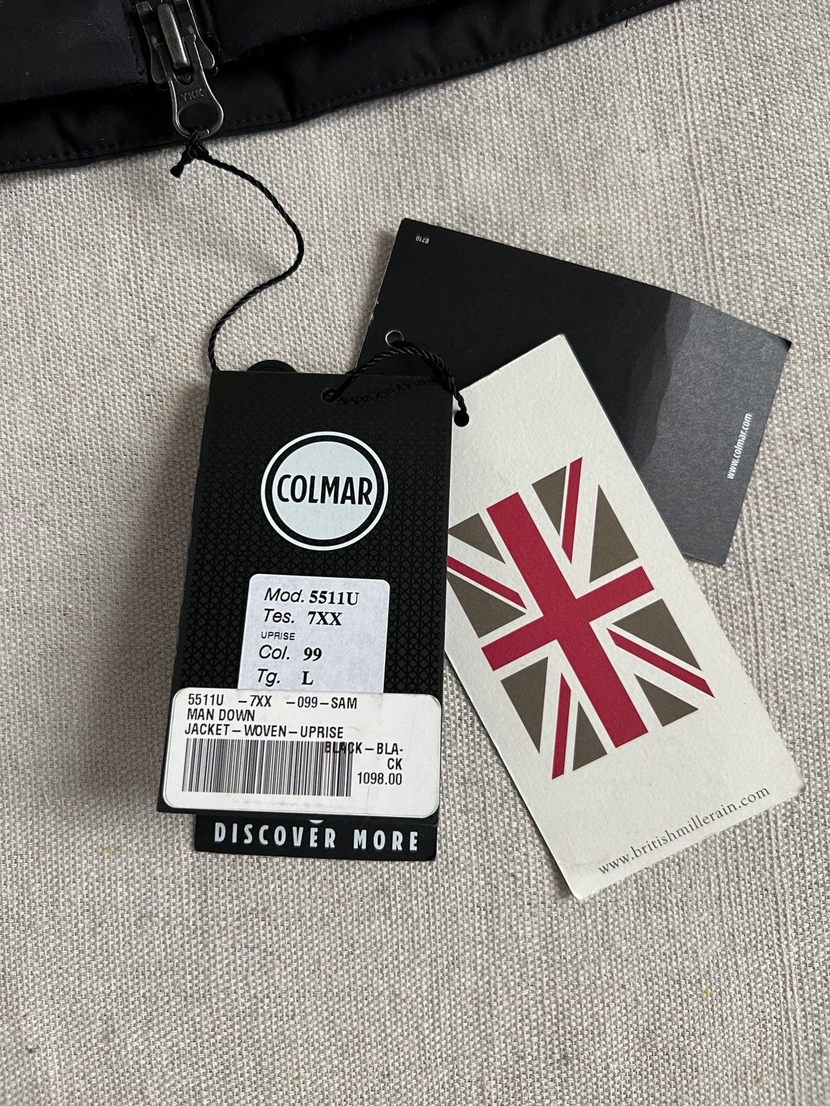 White Mountaineering Yosuke Aizawa Colmar Waxed Sleeve Down Puffer Size US L / EU 52-54 / 3 - 13 Thumbnail