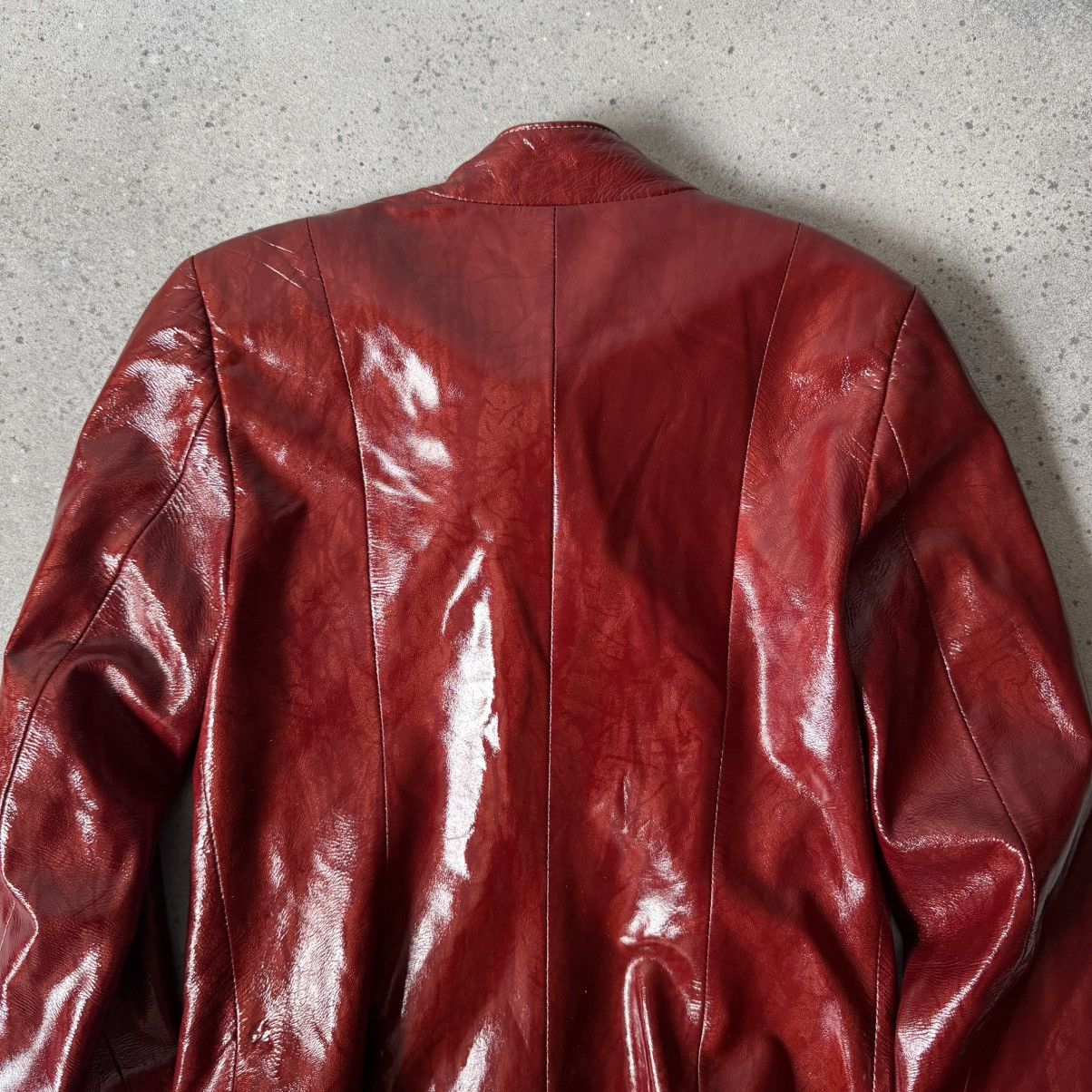 Hysteric Glamour Amazing Vintage Y2K Red Leather Jacket Size S / US 4 / IT 40 - 13 Thumbnail