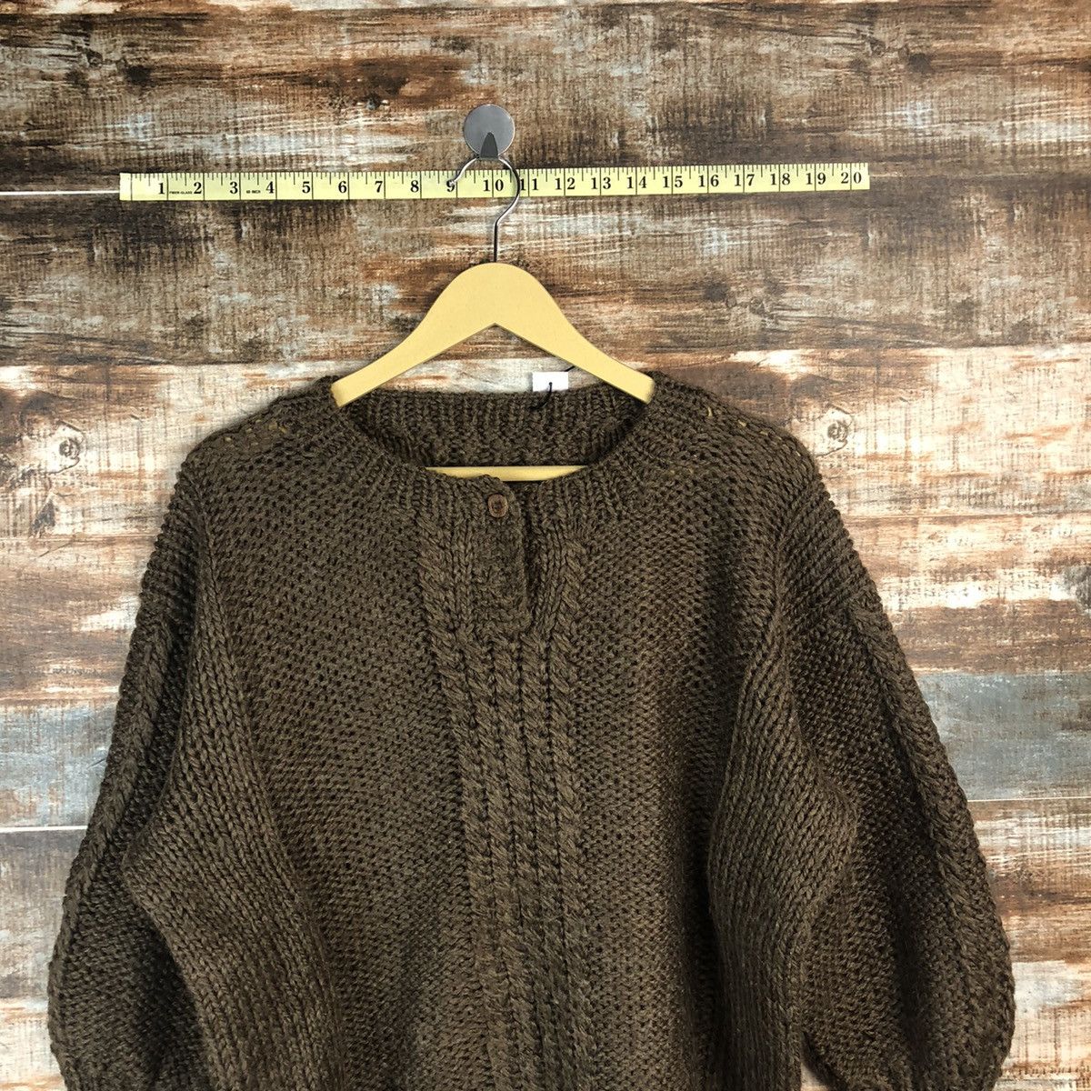 Homespun Knitwear × Japanese Brand Japanese Brand Brown Knitwear #A1873 Size M / US 6-8 / IT 42-44 - 2 Thumbnail