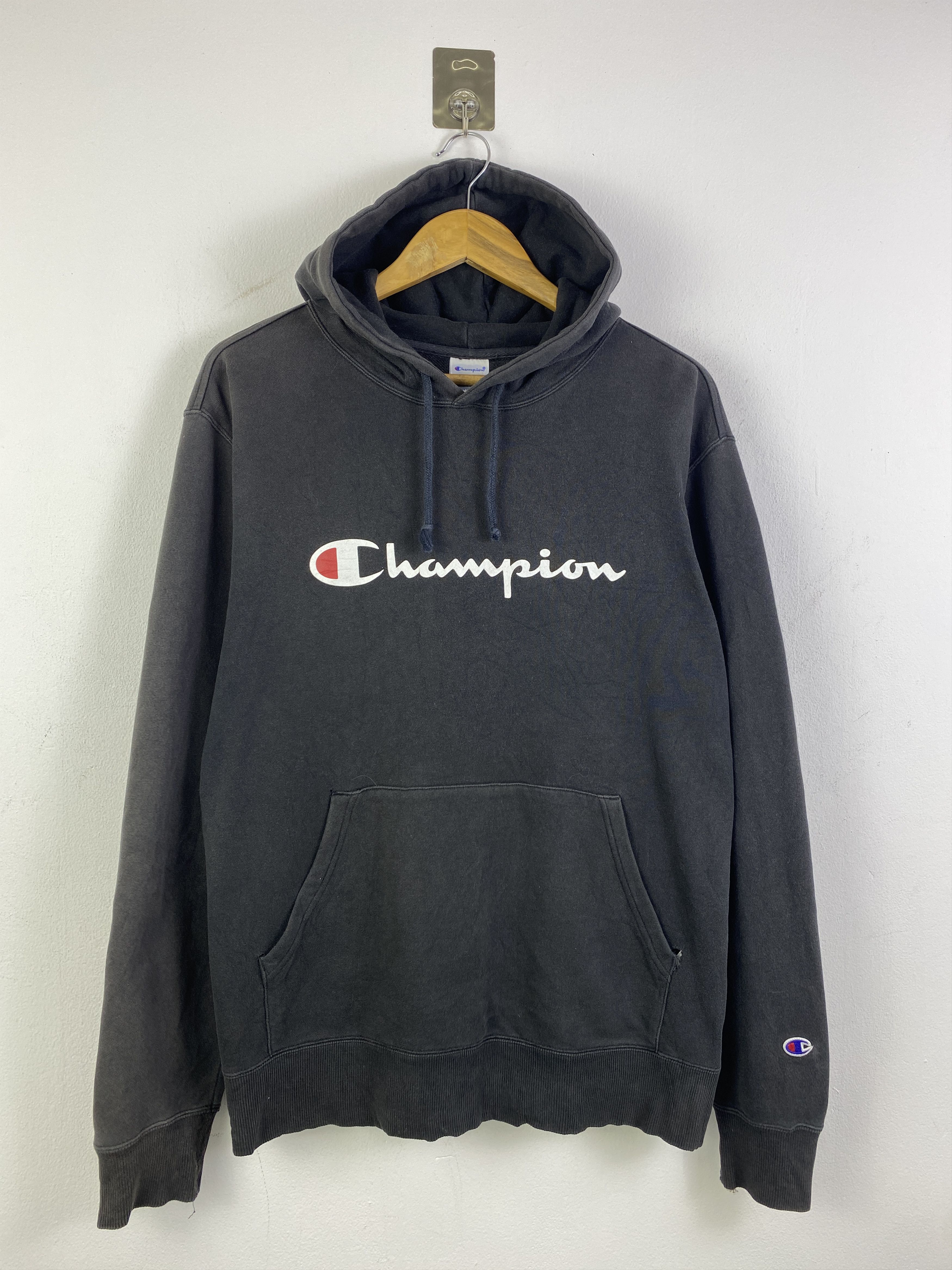 Champion Vintage Champion Spell Out Hoodie SH0293 Size US XXL / EU 58 / 5 - 1 Thumbnail