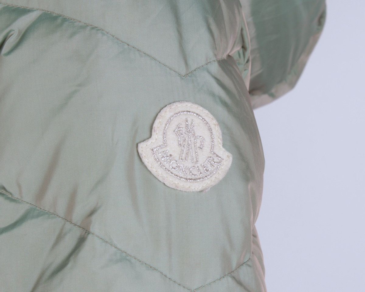 Designer × Moncler × Vintage MONCLER Vintage Silver Logo Kids Girl Womens Long Jacket Size XS / US 0-2 / IT 36-38 - 9 Thumbnail