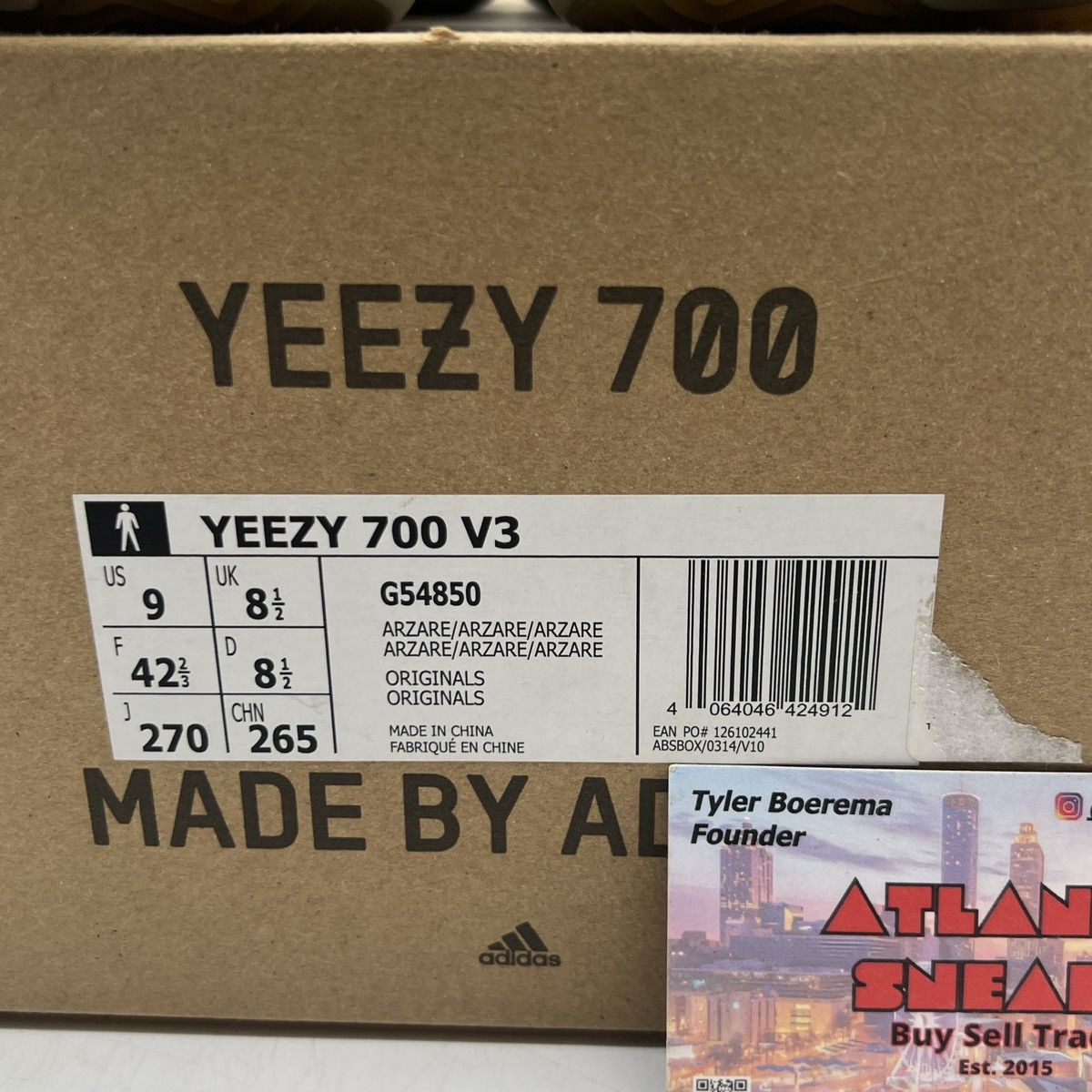 Adidas Yeezy 700 Arzareth Size US 9 / EU 42 - 6 Thumbnail