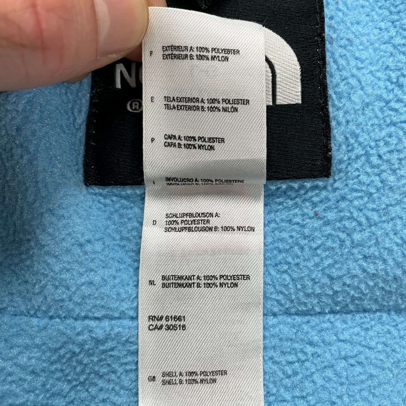 The North Face The North Face Jacket Teens L Light Blue Full Zip Polartec Fleece Mid-Length Everyday Casual Redefined? No. Size L / US 10 / IT 46 - 7 Thumbnail