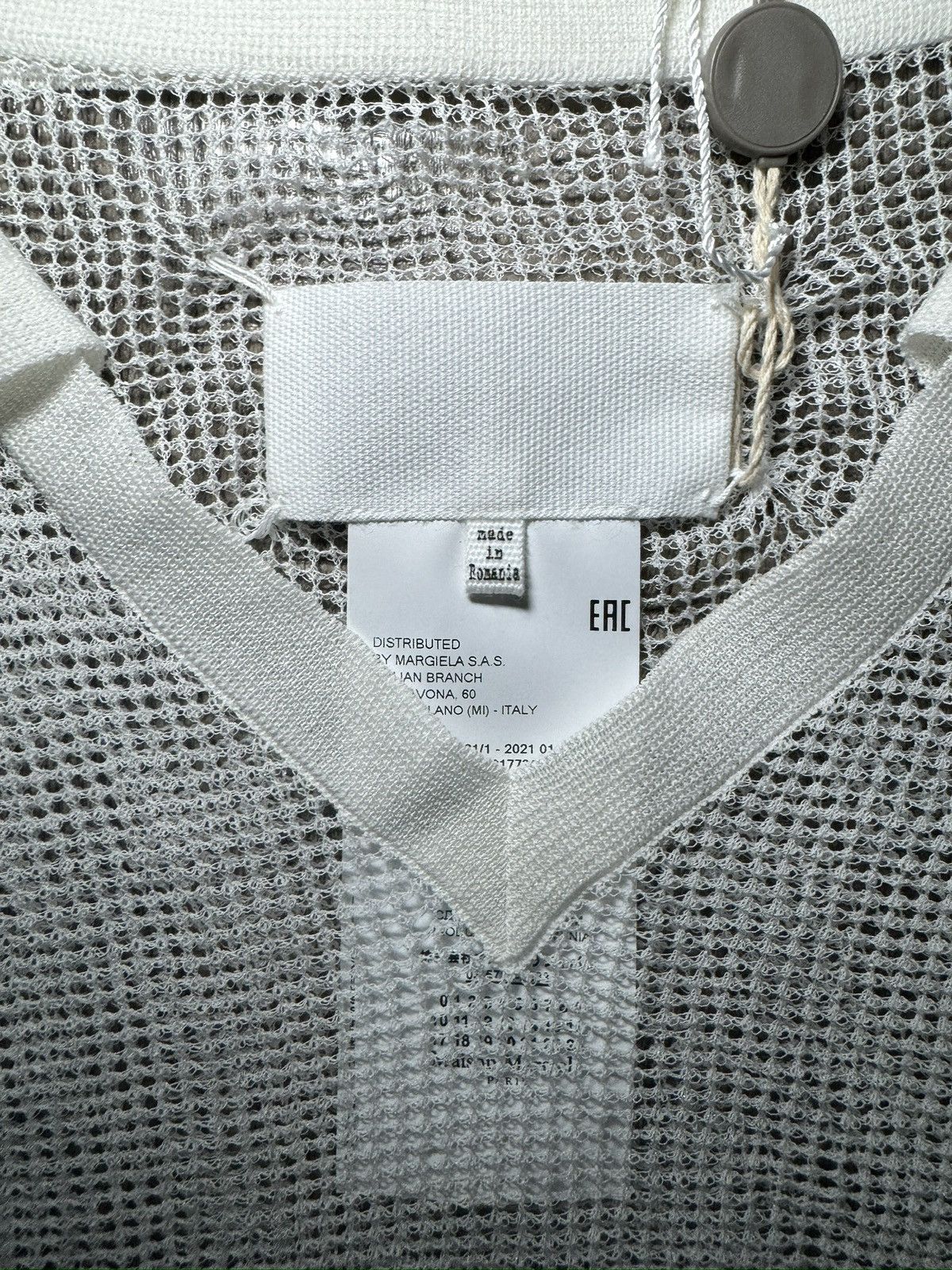 Maison Margiela Mesh Polo Size US M / EU 48-50 / 2 - 4 Thumbnail