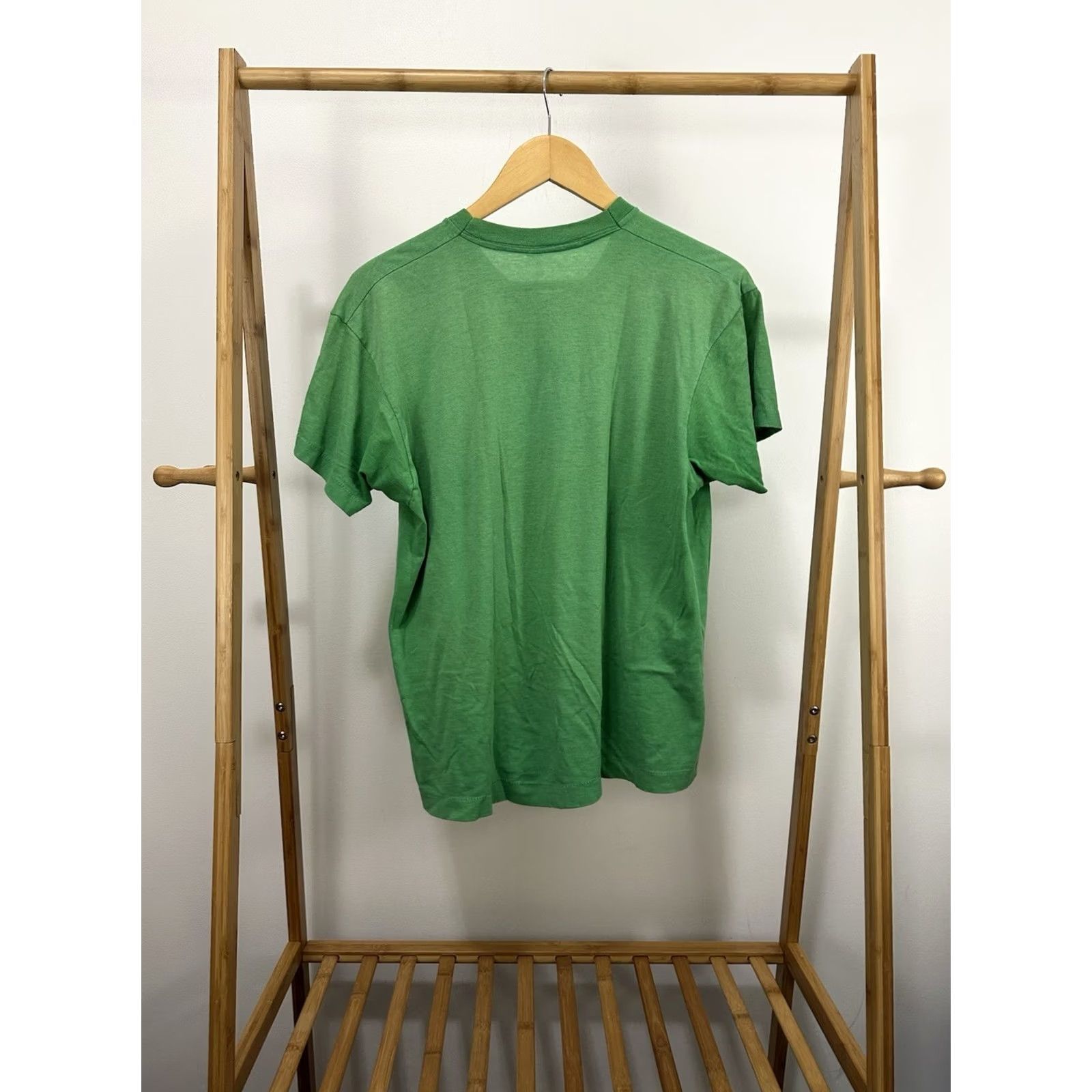 Vintage VTG 80s New York City St Patrick's Day Parade Paper Thin Burnout T-Shirt XL Shirt Mens Green Burnout 80s St Patrick's Day VTG NY City Size US XL / EU 56 / 4 - 2 Thumbnail