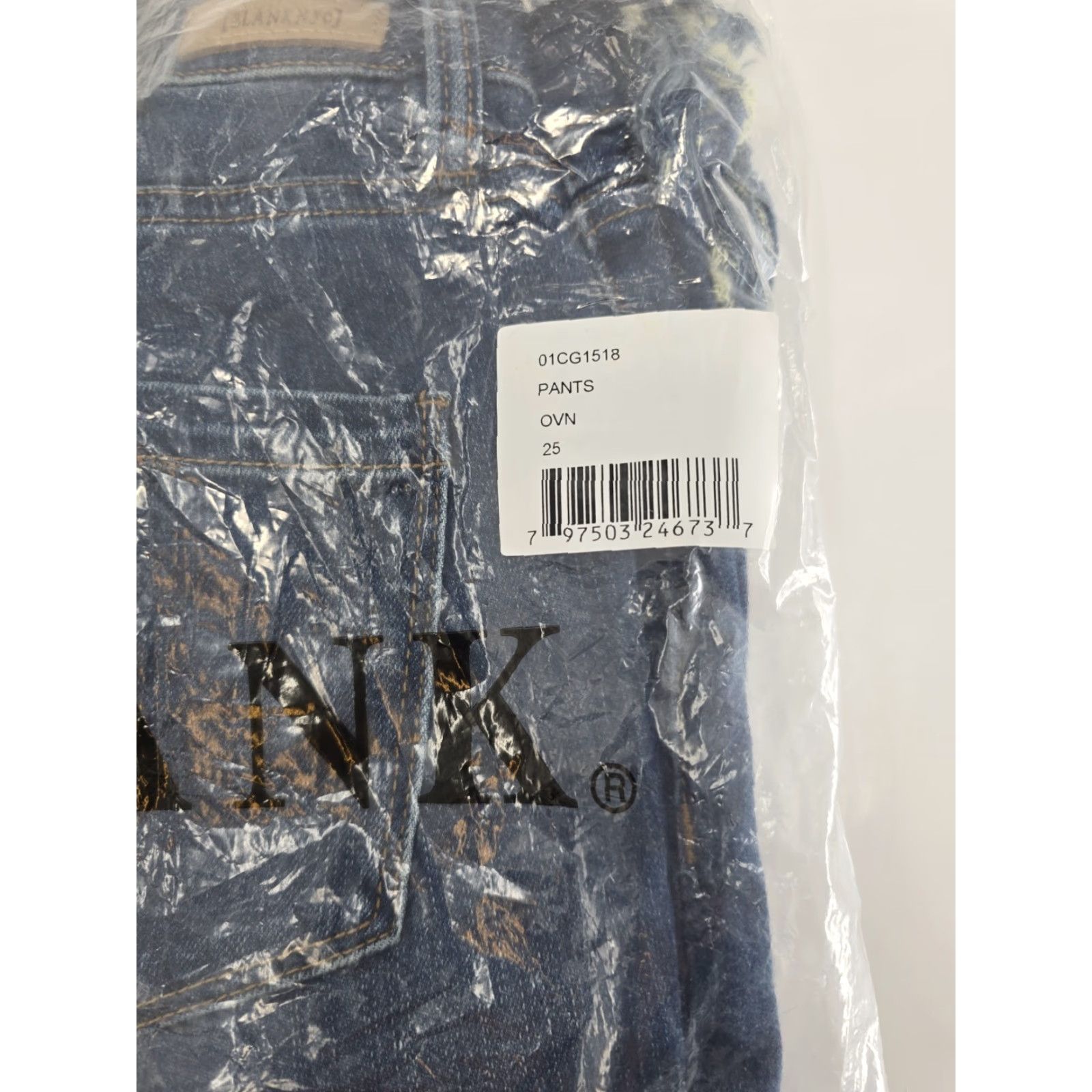Vintage BLANK NYC The Bond Mid-Rise Skinny Jeans - Size 25, Blue, Denim, Jeans, Women, Regular, 25, Skinny, Fall Winter, NY Bond NYC Size 42" / US 20 - 2 Thumbnail